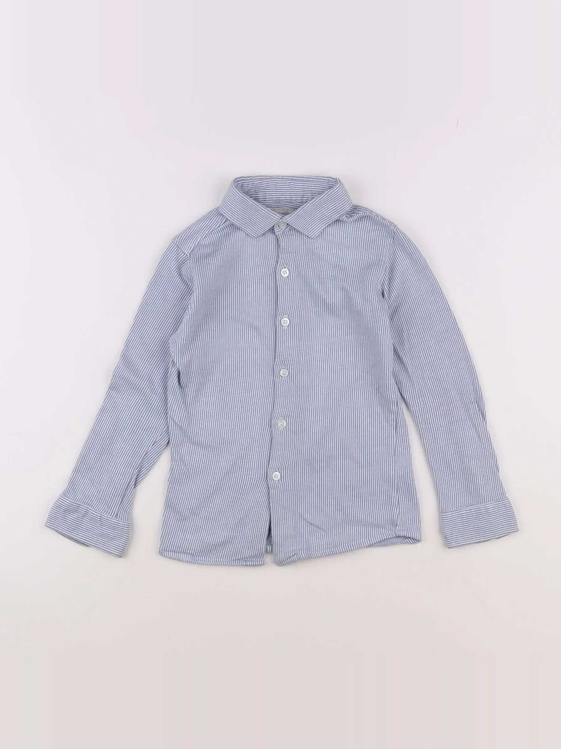 Buissonnière - chemise bleu, blanc - 6 ans