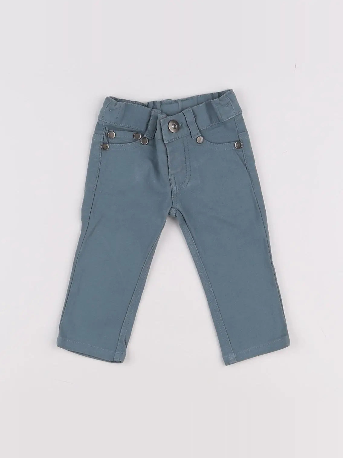 Bakker Made With Love - pantalon bleu - 6 mois
