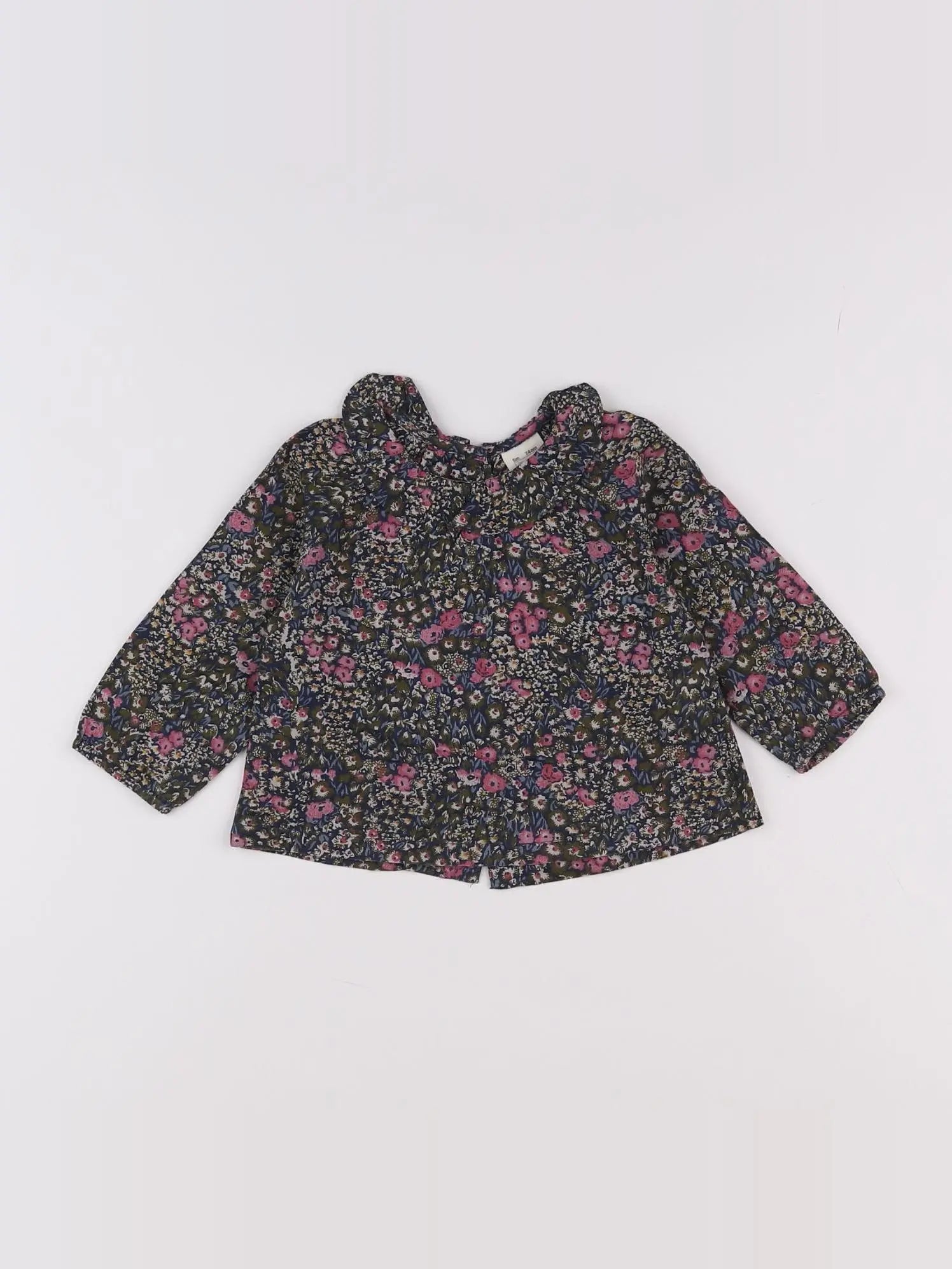 Nice Things - blouse bleu - 6 mois