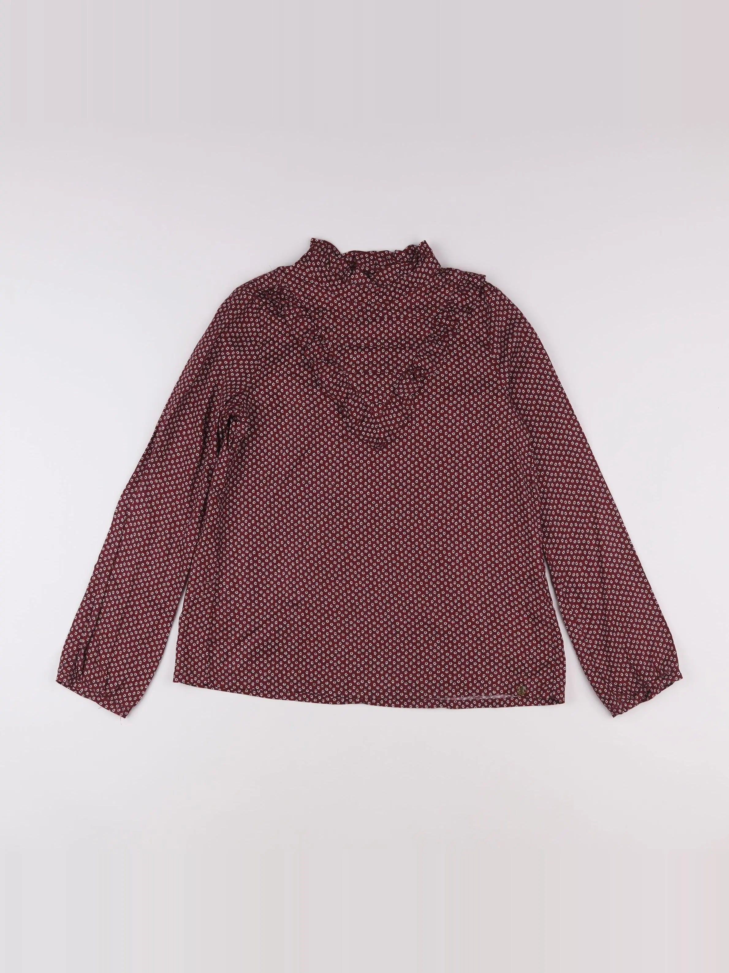 IKKS - blouse rouge - 12 ans