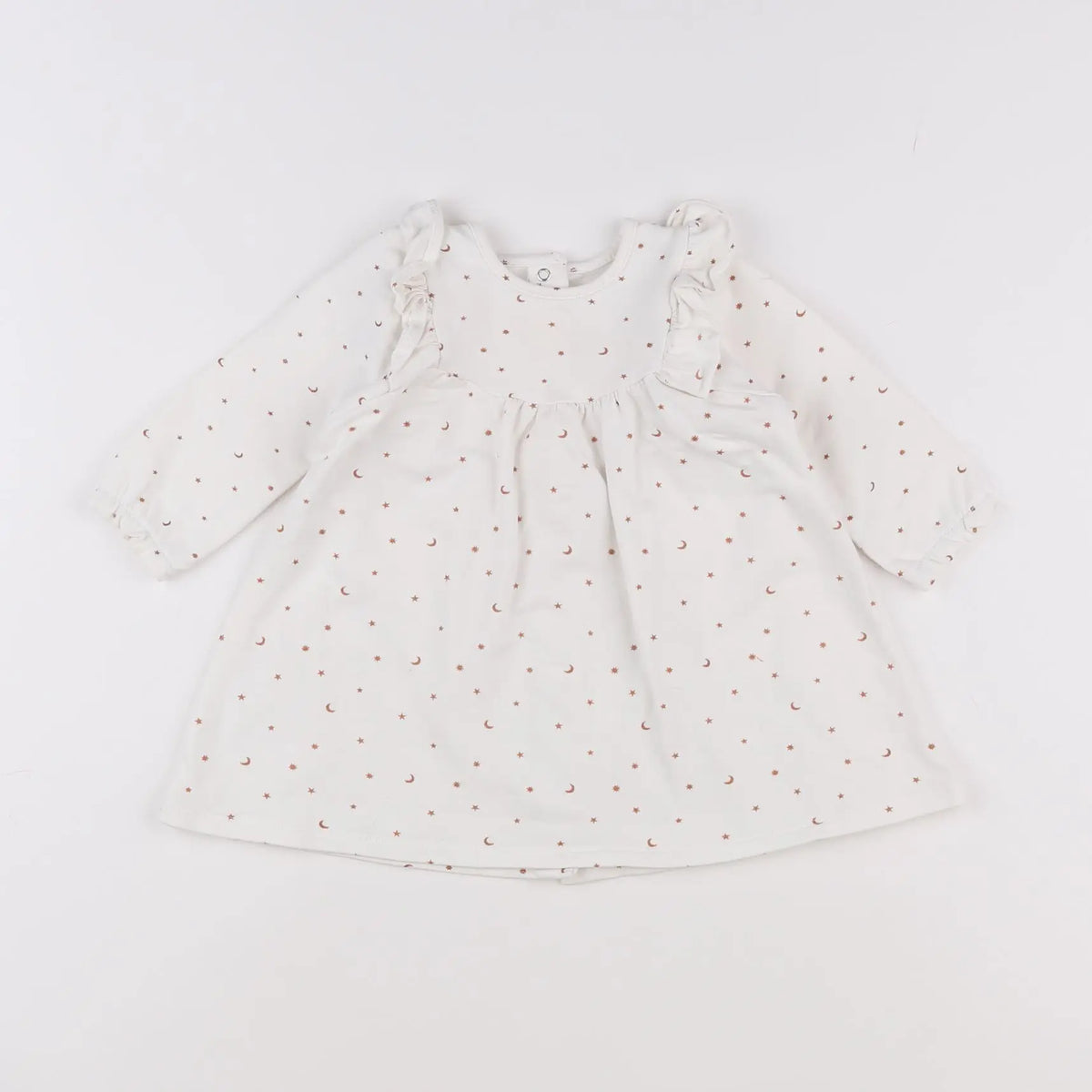 Vertbaudet - robe blanc - 9 mois