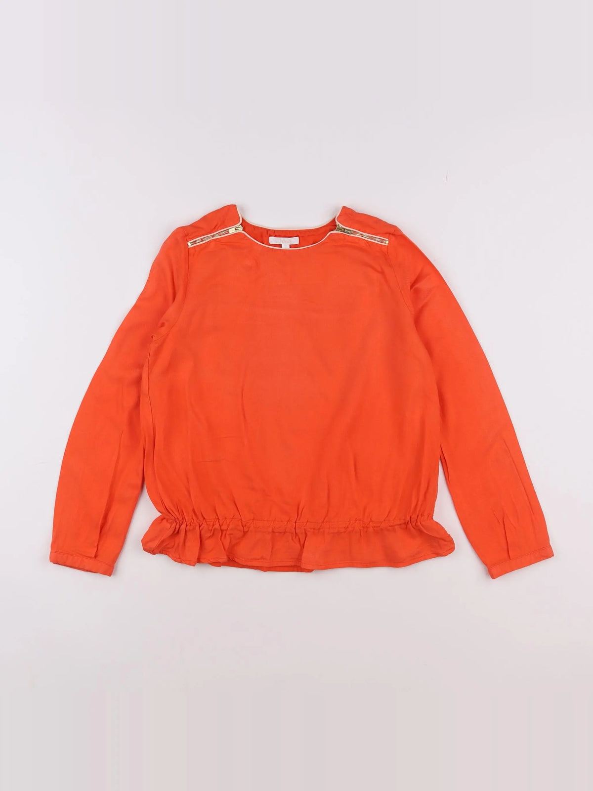 Chloé - blouse orange - 10 ans