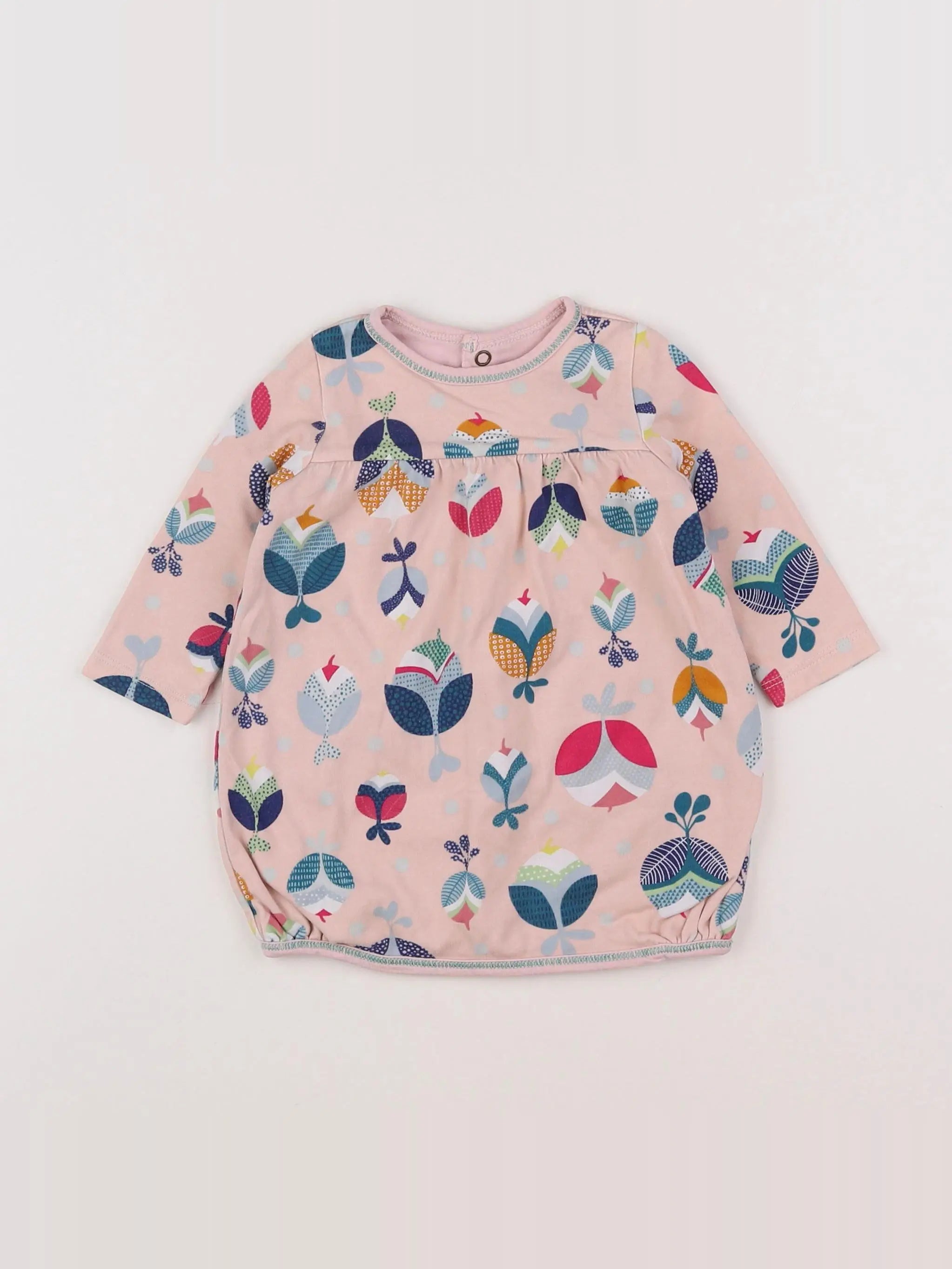 Catimini - robe multicolore - 6 mois