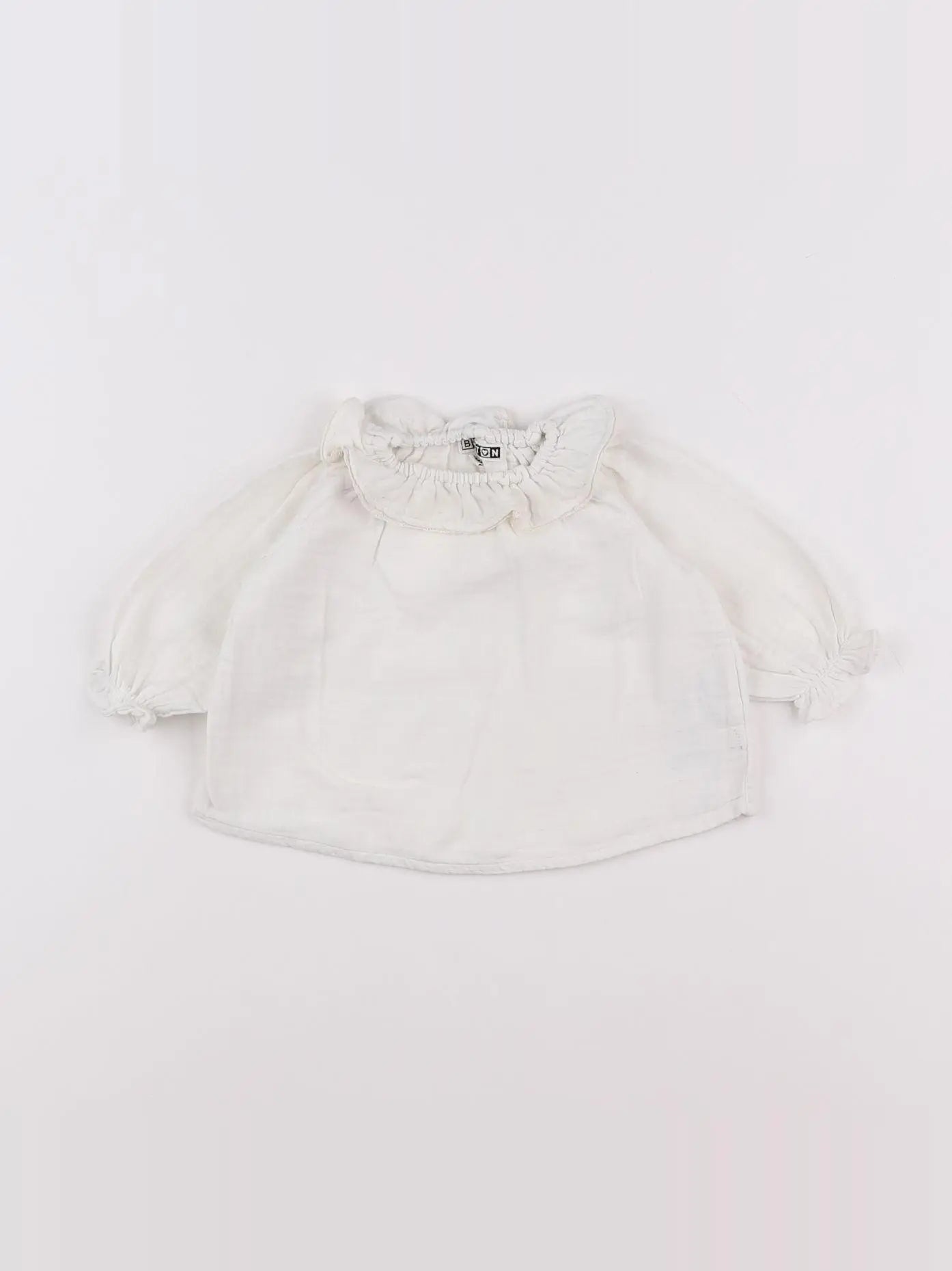 Bonton - blouse blanc - 3 mois