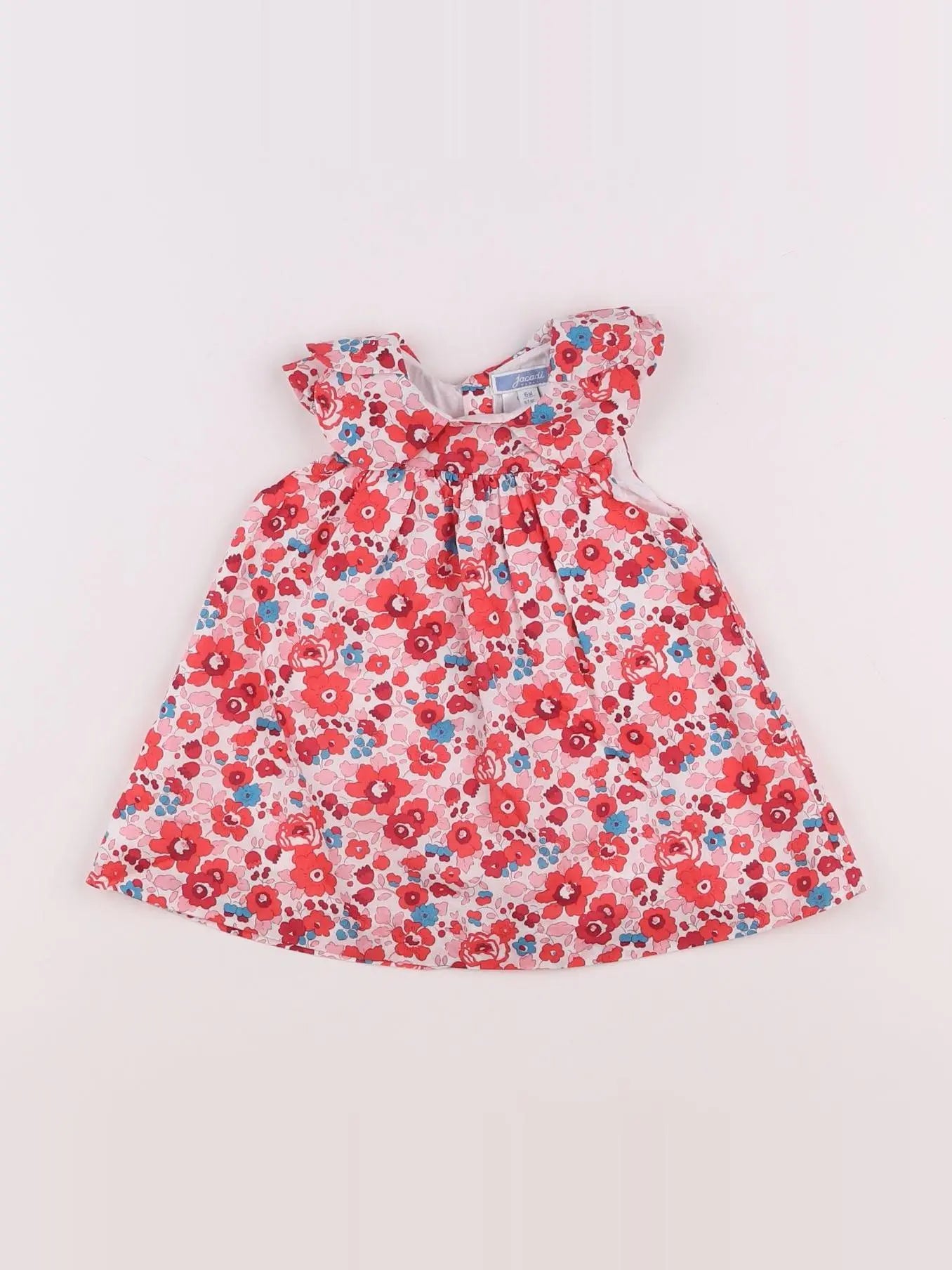 Jacadi - robe liberty rose - 6 mois