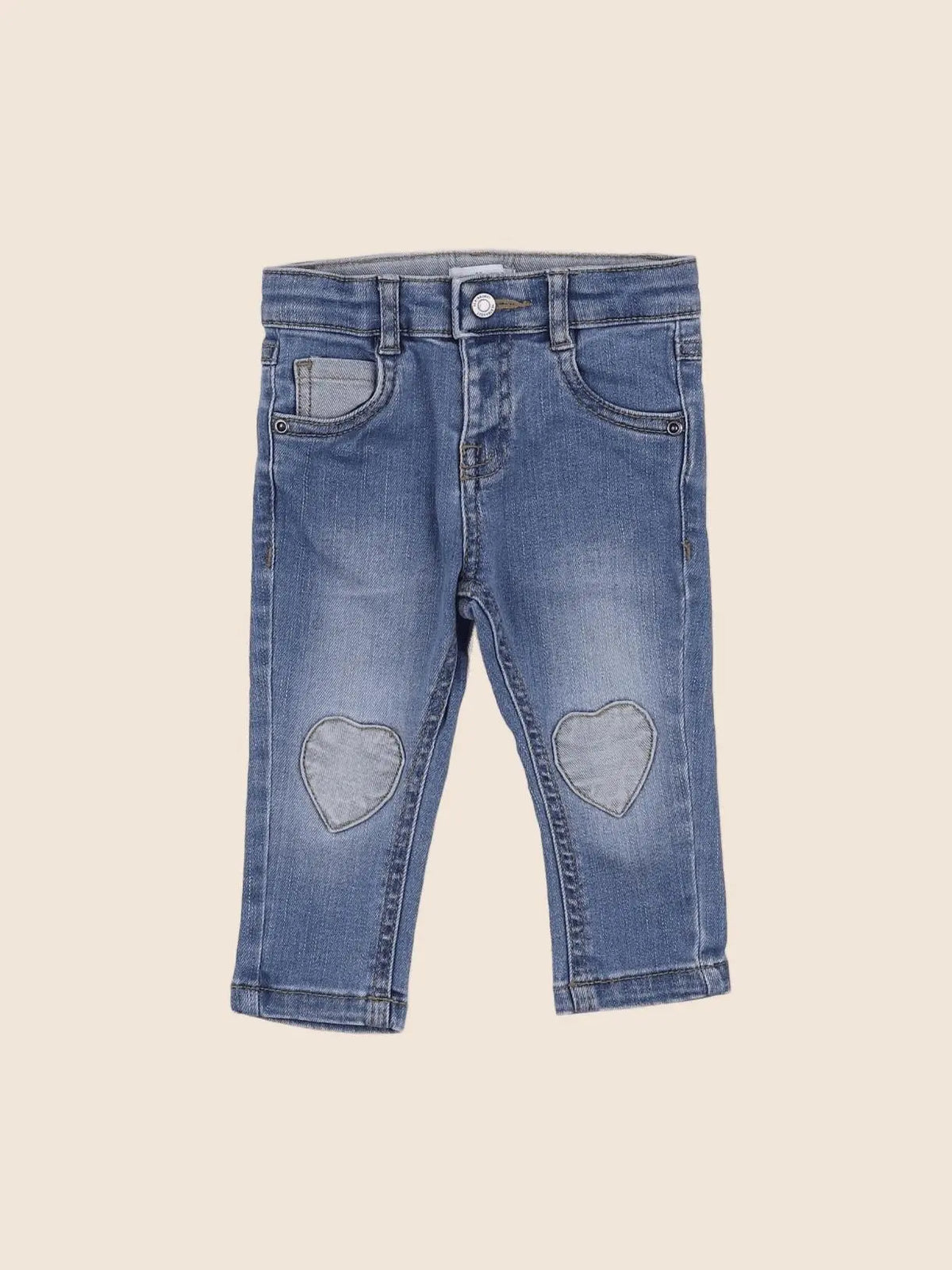 Vertbaudet - jean bleu - 9 mois