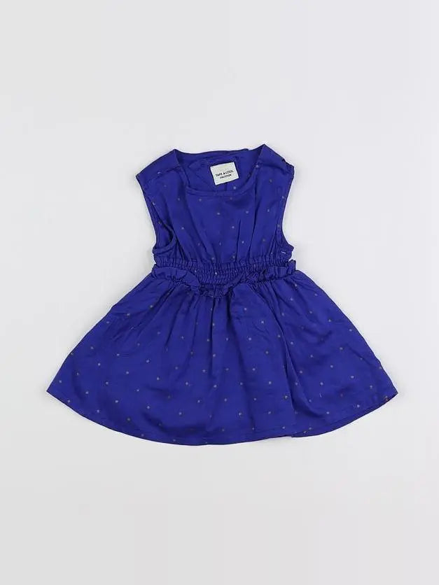Tape à l'oeil - robe bleu - 3 mois