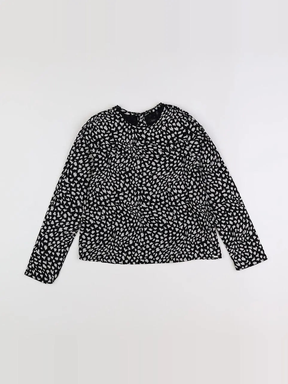 IKKS - blouse blanc, noir - 8 ans