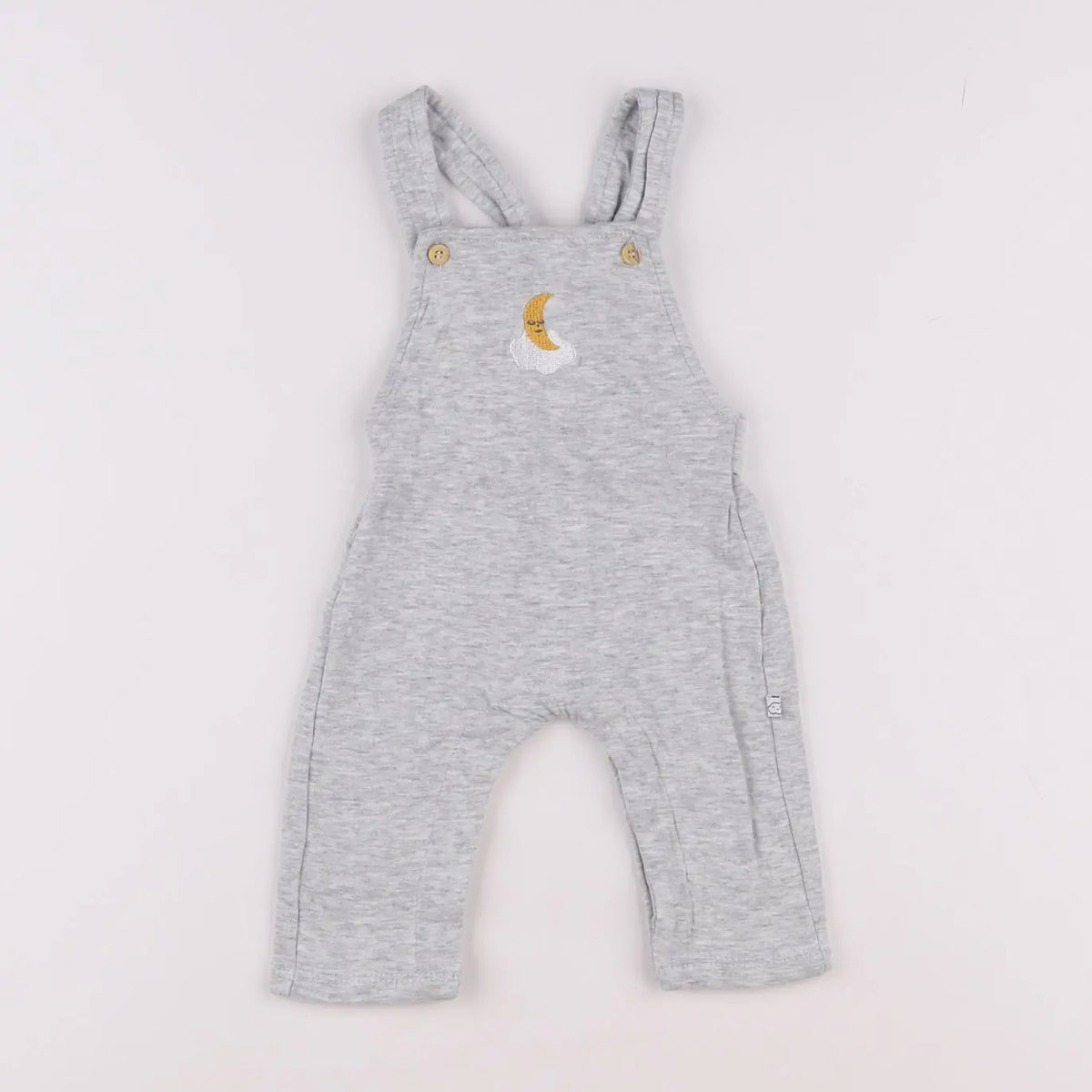 Vertbaudet - salopette gris - 3 mois