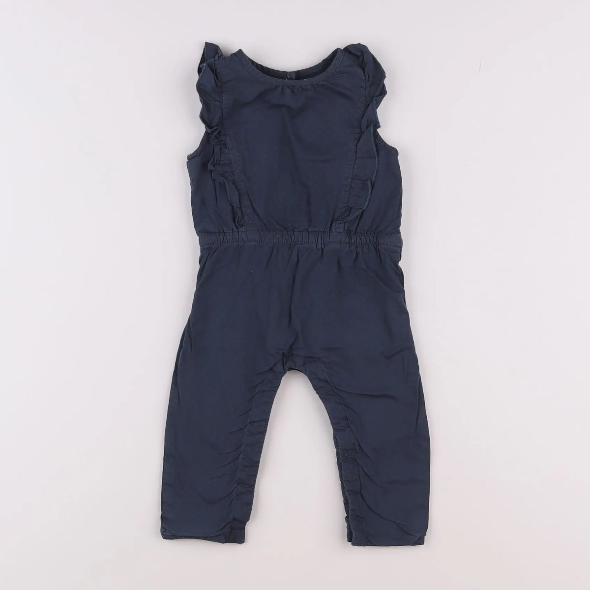 Vertbaudet - combinaison bleu - 6 mois