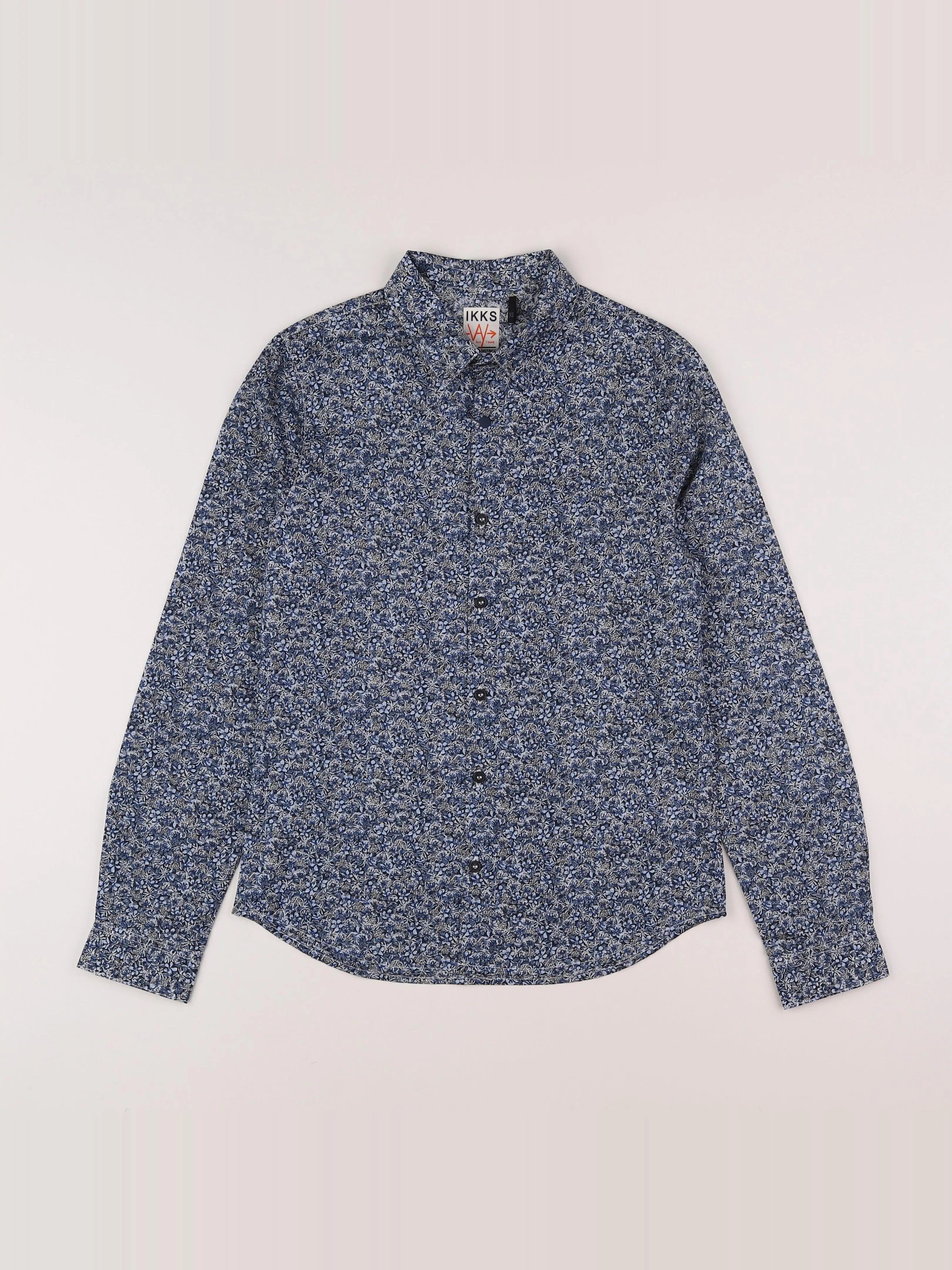 IKKS - chemise bleu - 12 ans