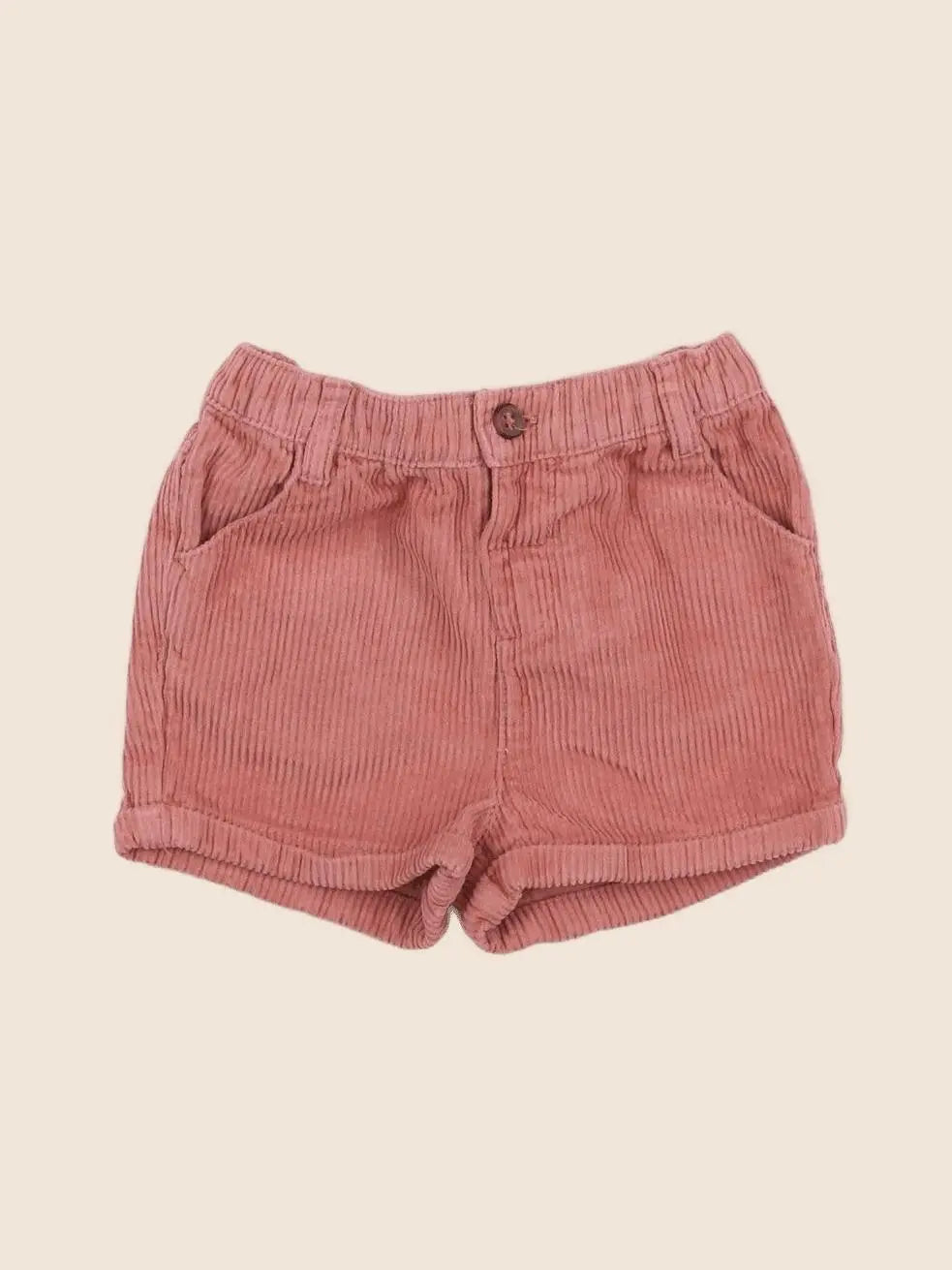 Vertbaudet - short rose - 12 mois