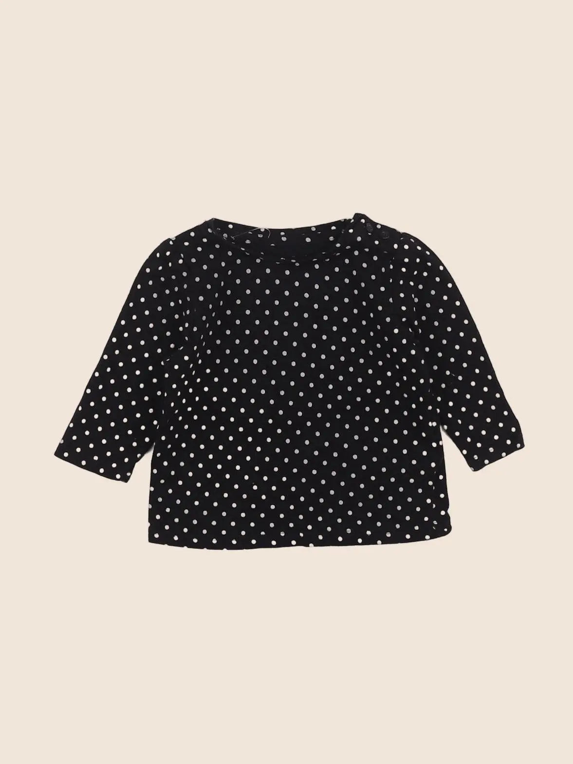 Vertbaudet - tee-shirt noir - 3 mois