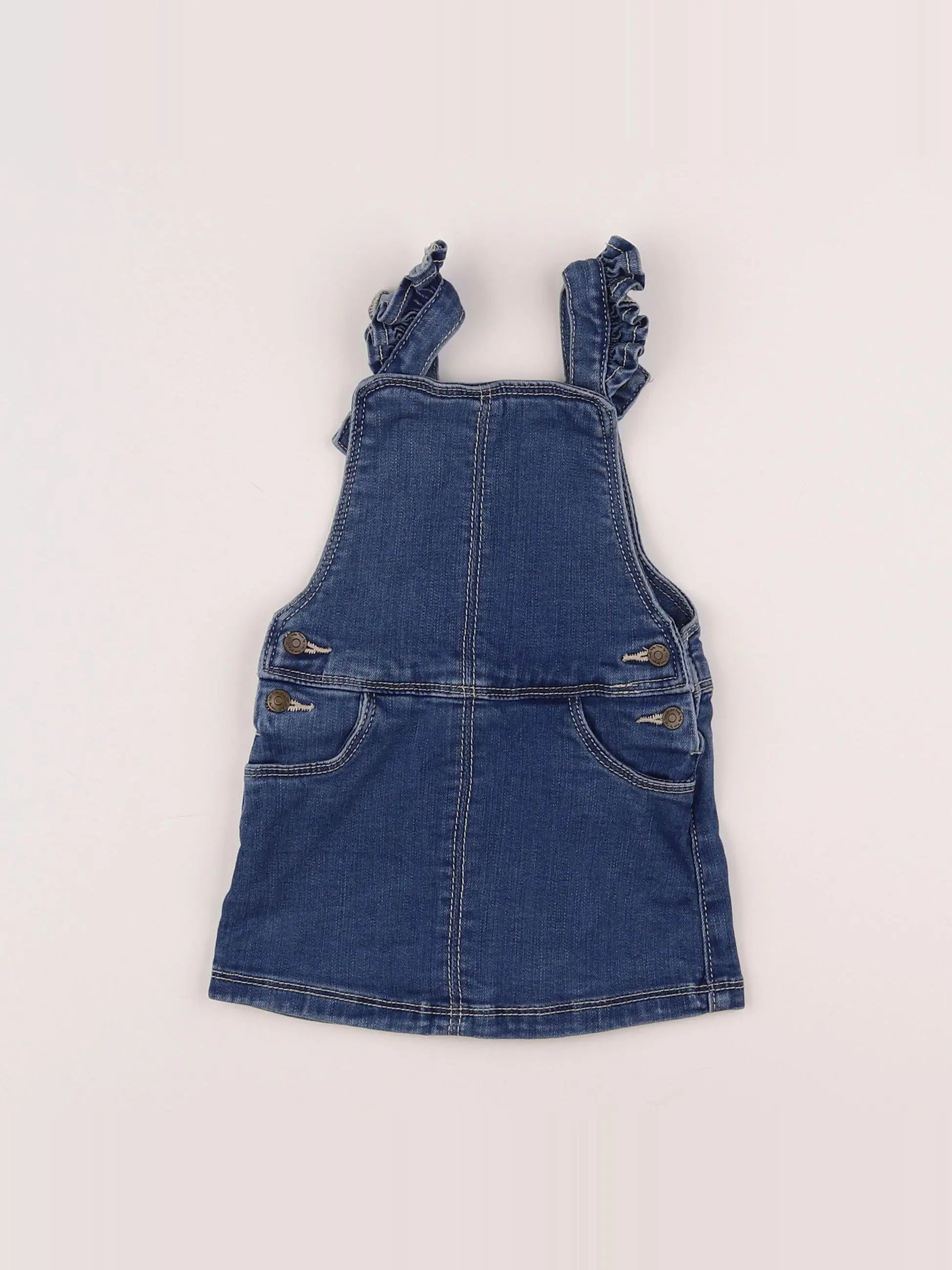 Tape à l'oeil - robe bleu - 12 mois