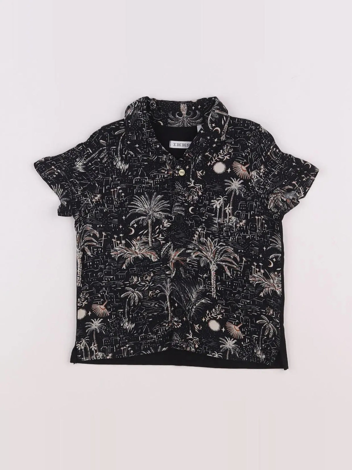 IKKS - chemise noir - 12 mois