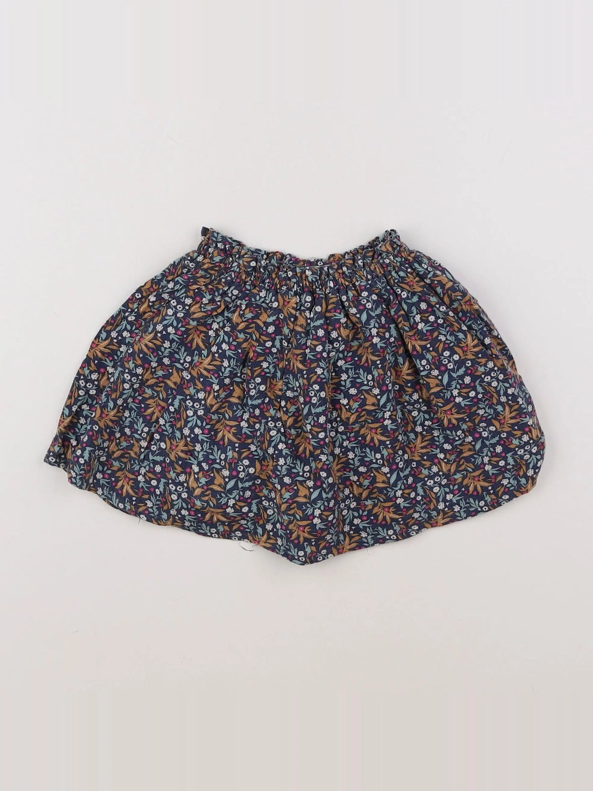 Little Cigogne - jupe bleu - 18 mois