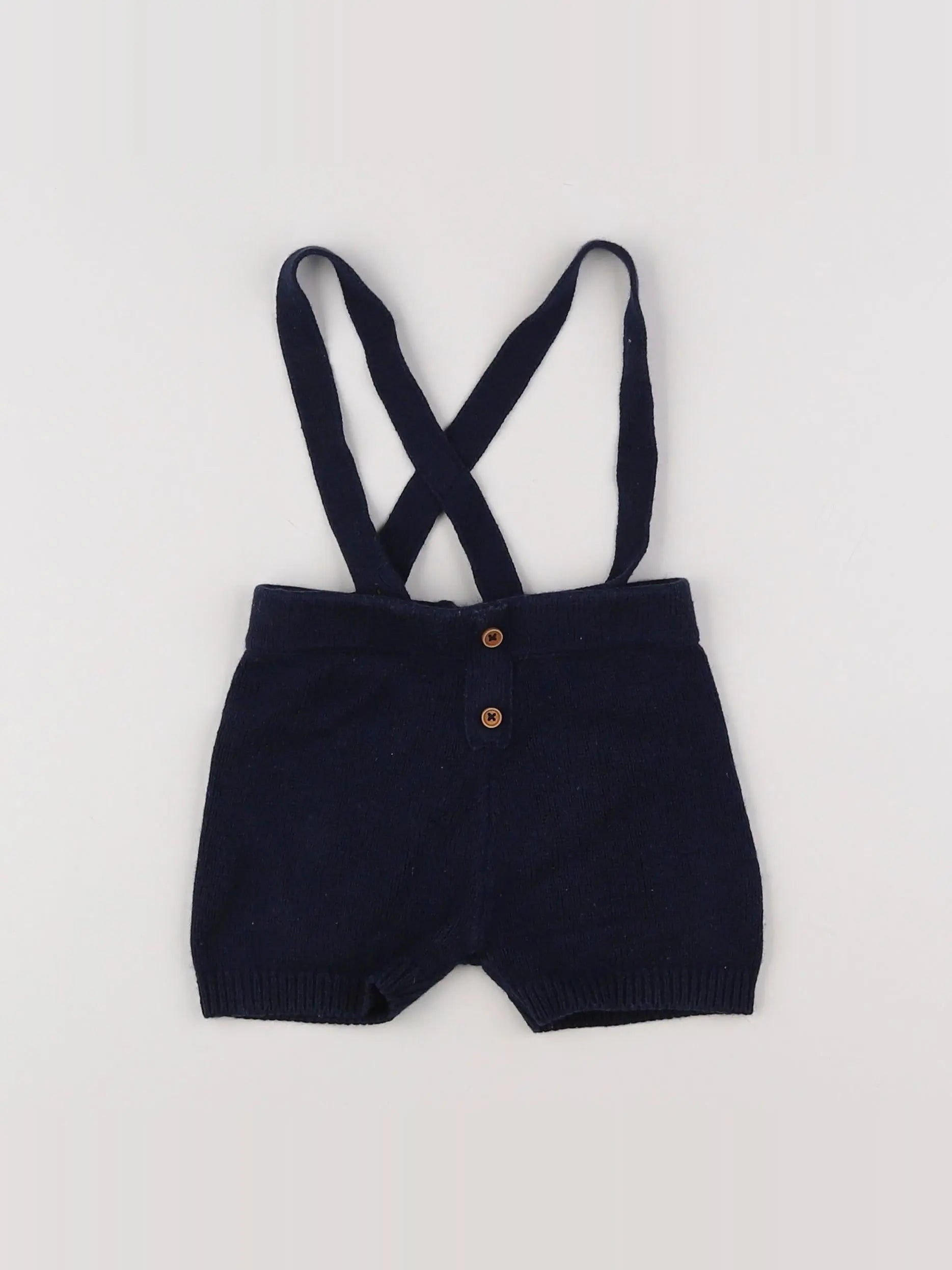 Boutchou - short bleu - 12 mois