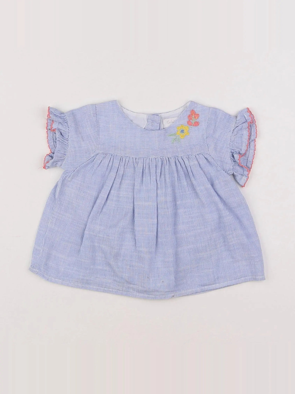 Cadet Rousselle - blouse bleu - 1 mois