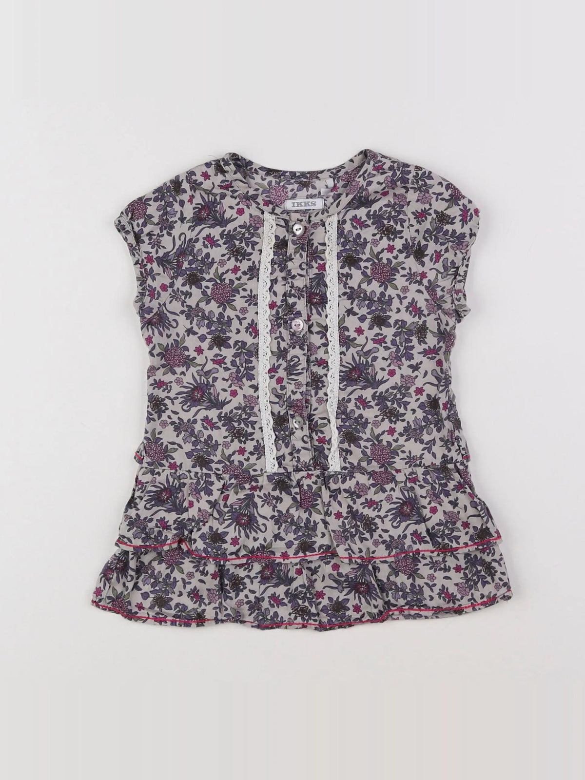 IKKS - robe gris - 12 mois