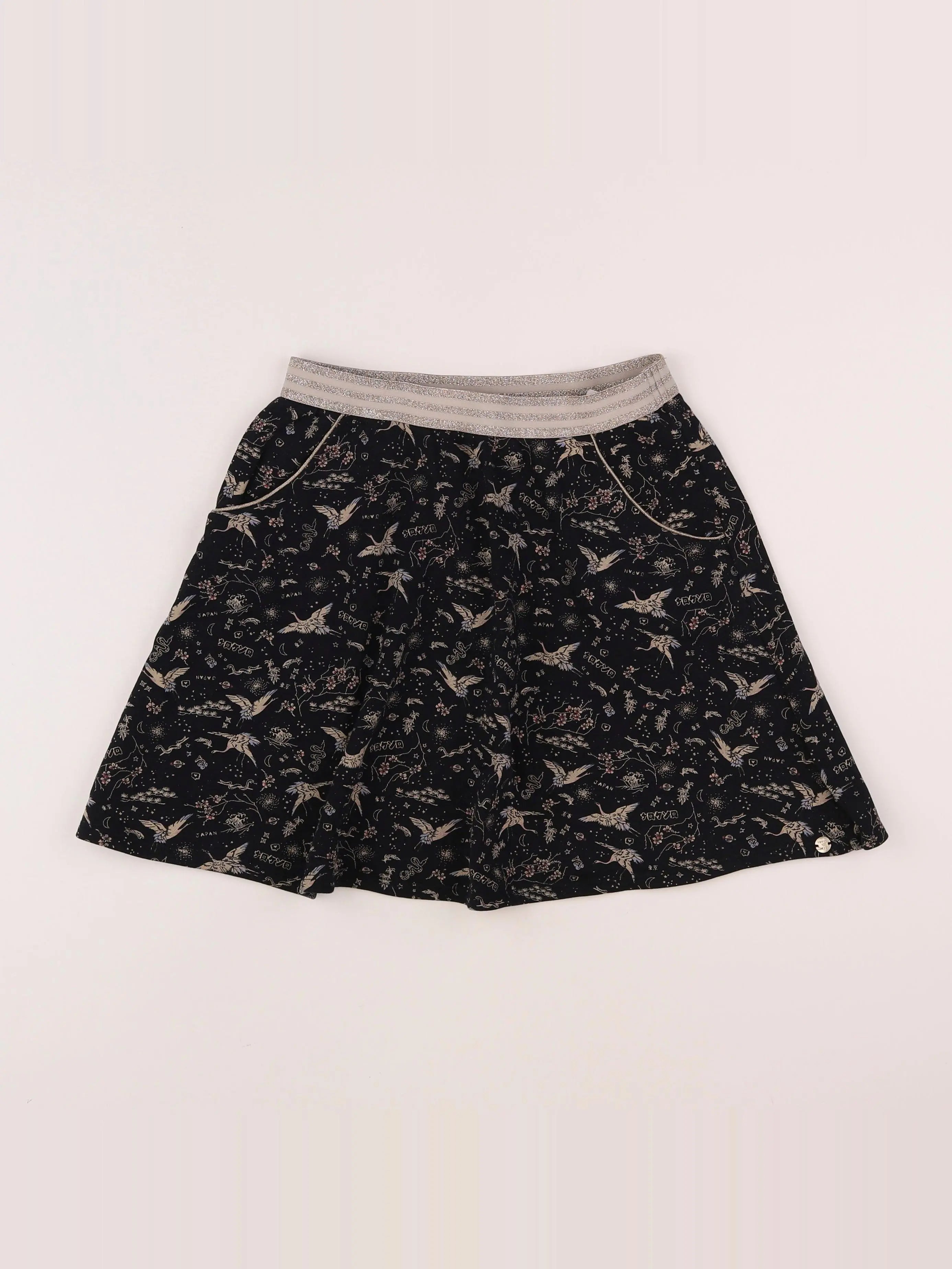 IKKS - jupe noir - 12 ans