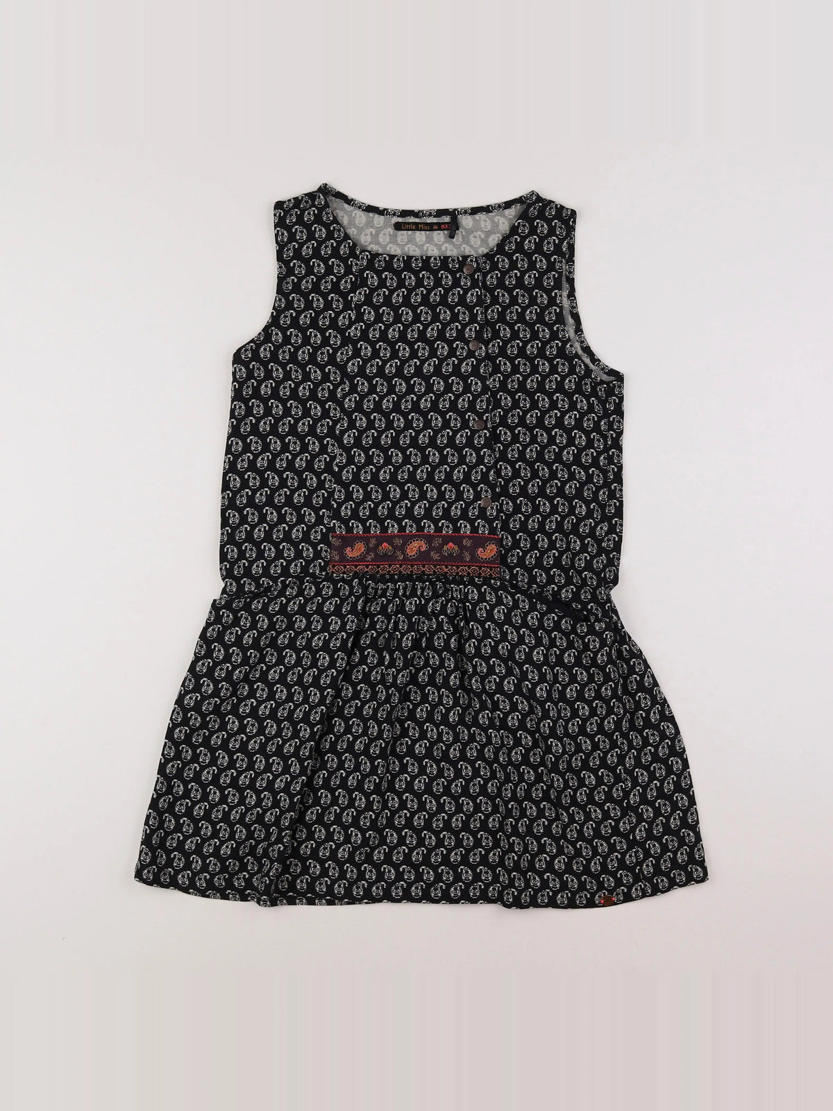 IKKS - robe noir - 10 ans