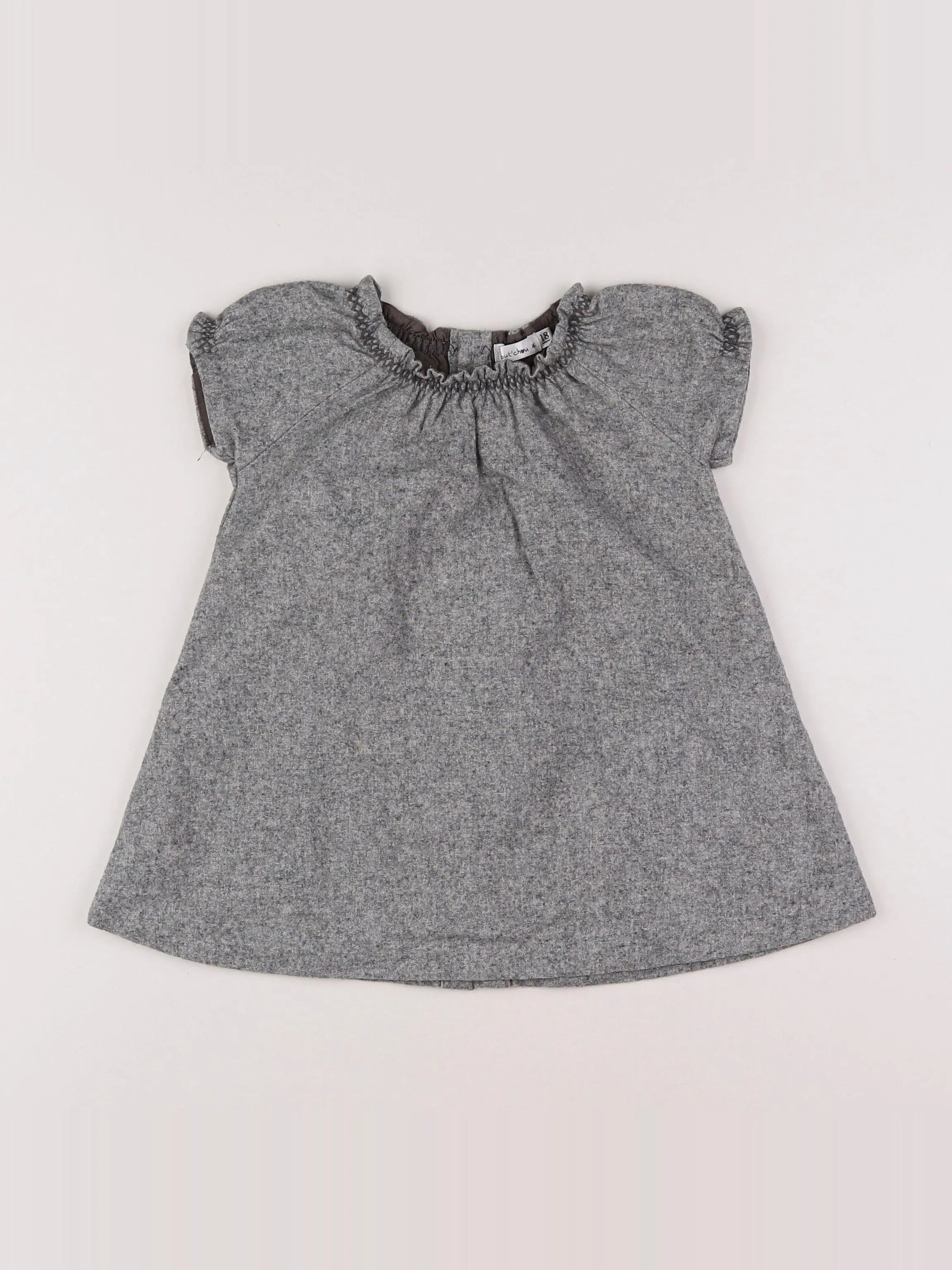 Boutchou - robe gris - 18 mois
