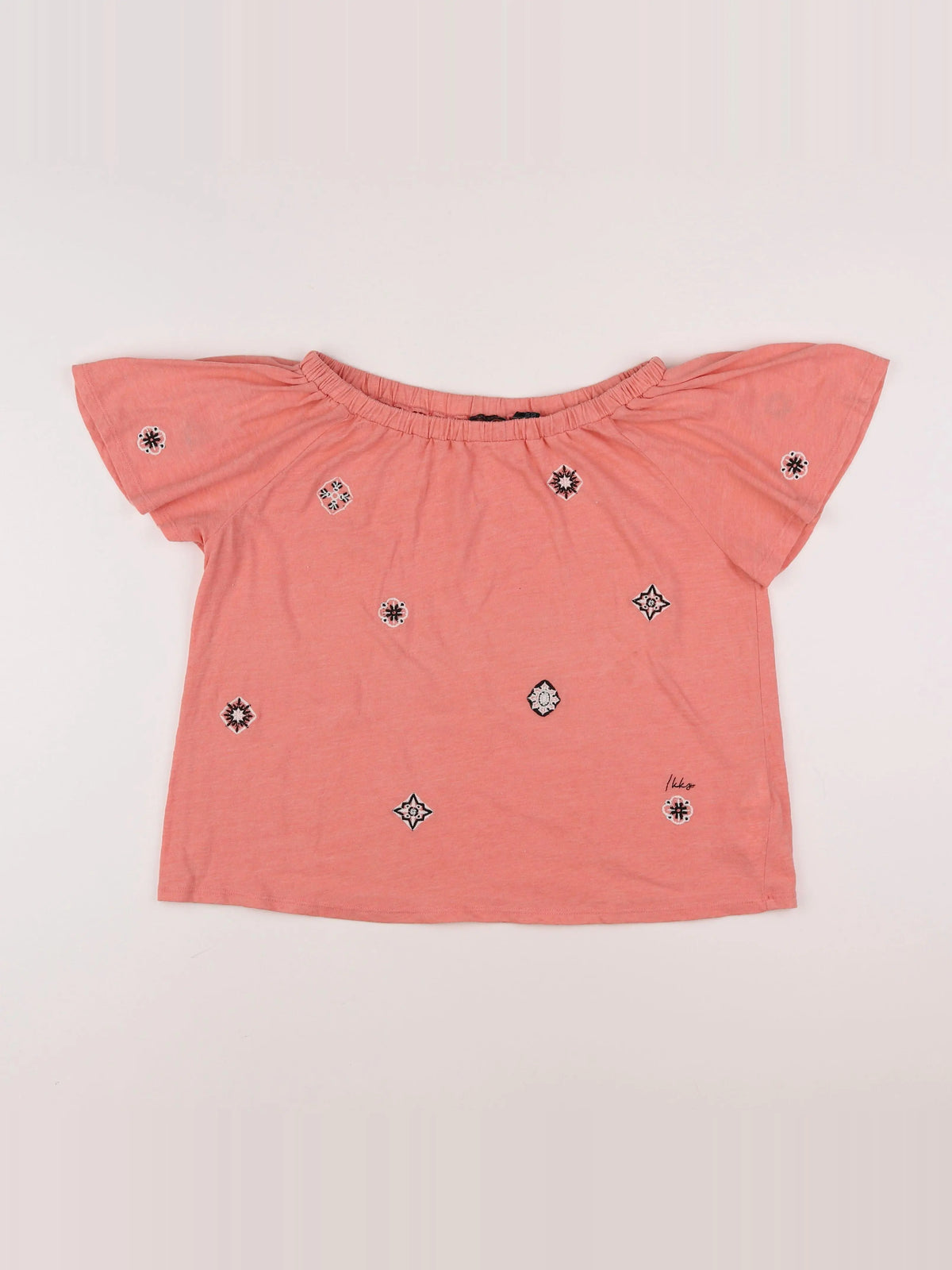 IKKS - tee-shirt rose - 12 ans