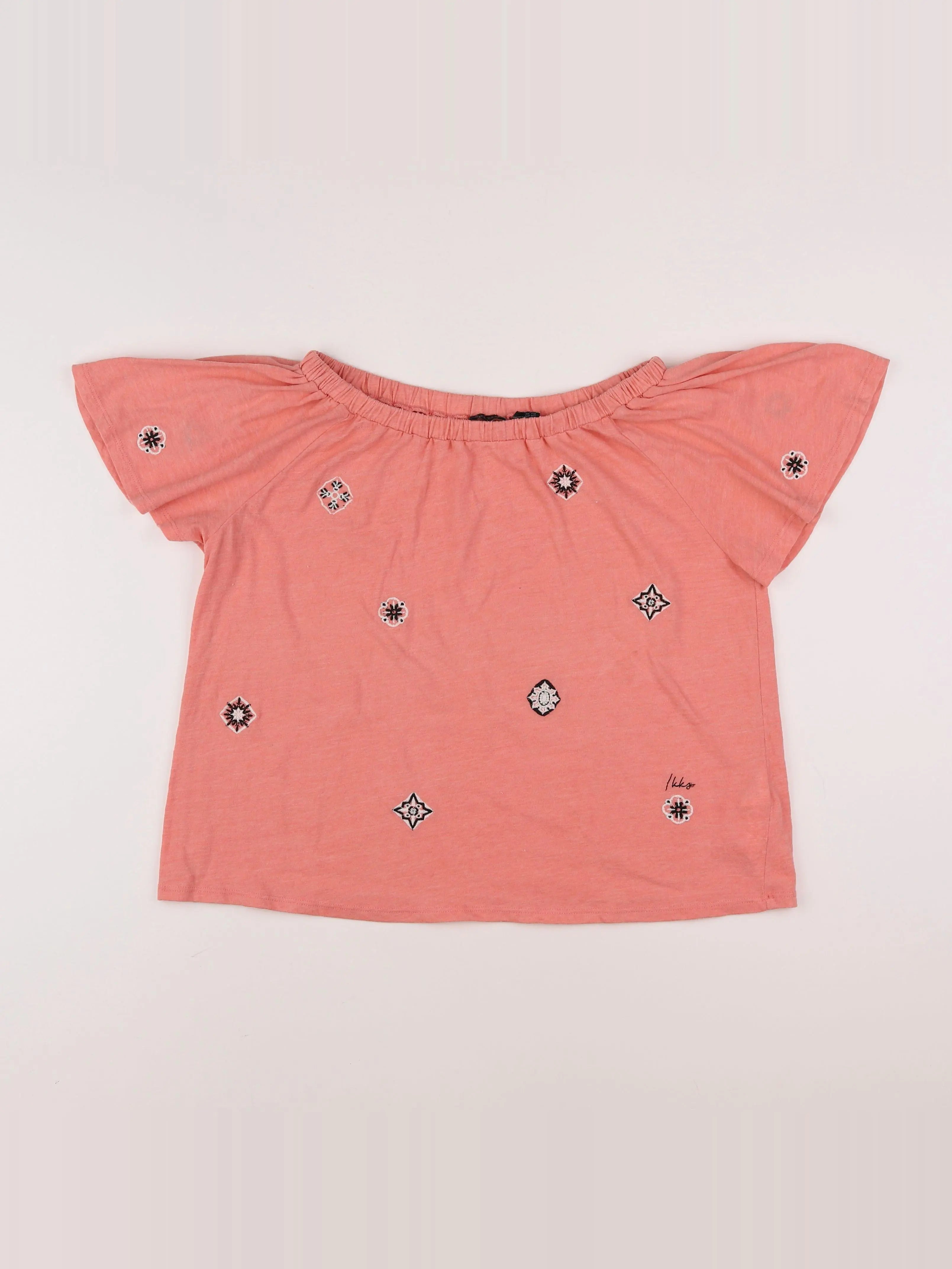 IKKS - tee-shirt rose - 12 ans