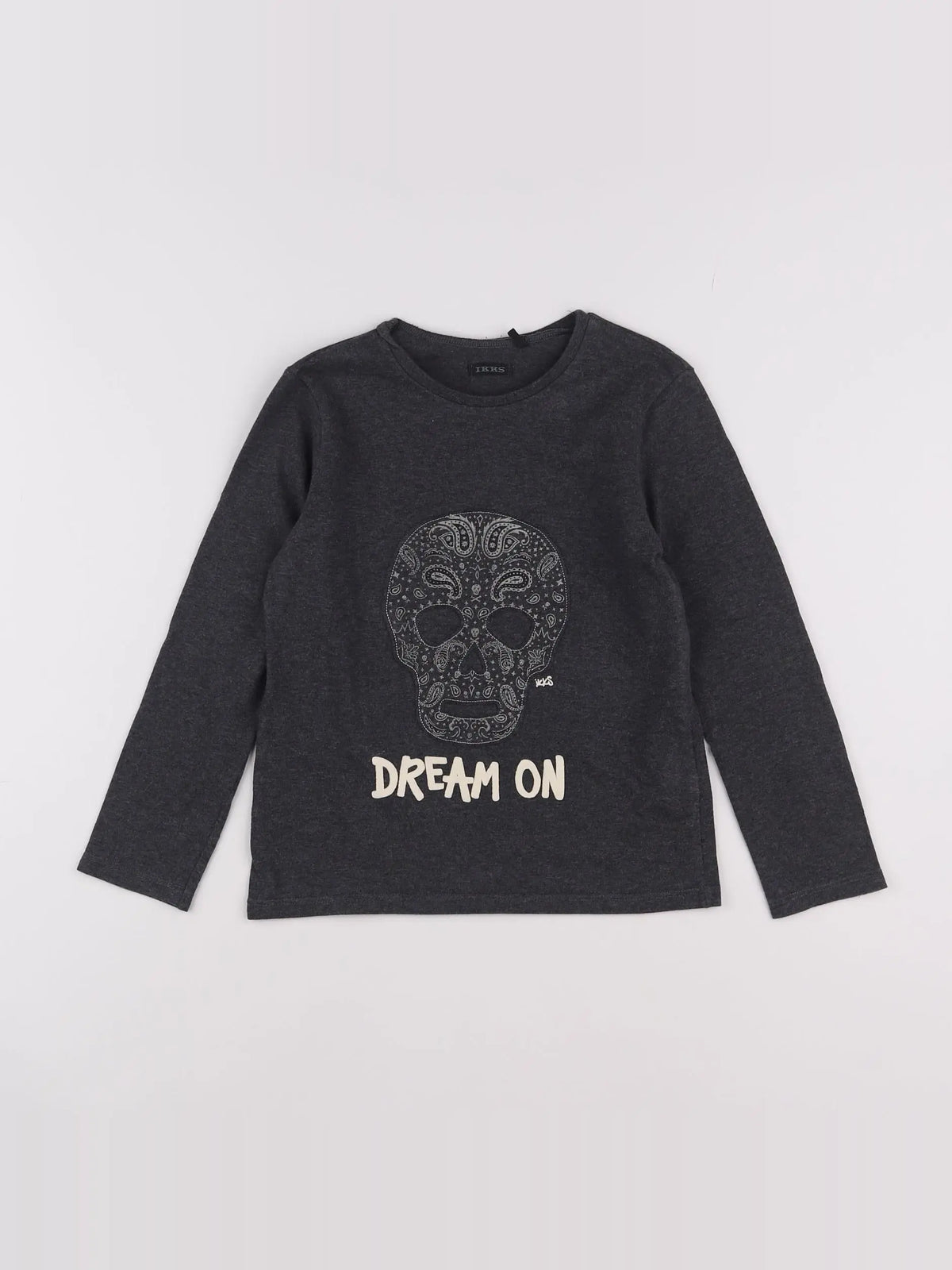 IKKS - tee-shirt gris - 6 ans