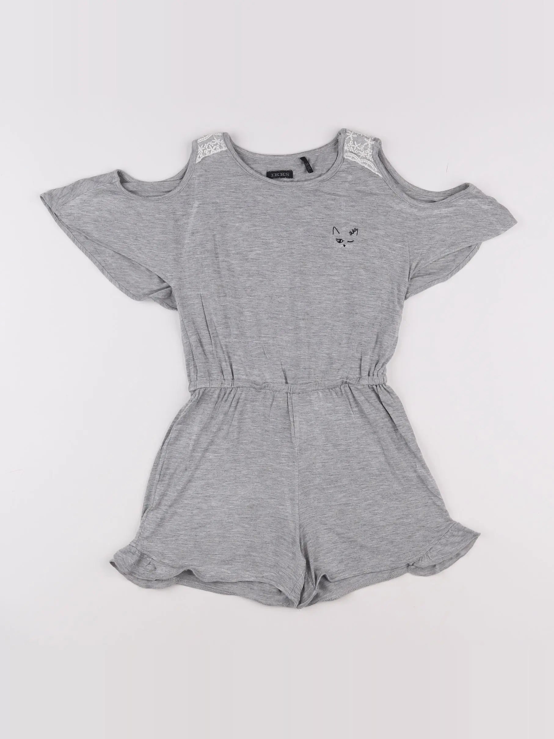 IKKS - combinaison gris - 6 ans