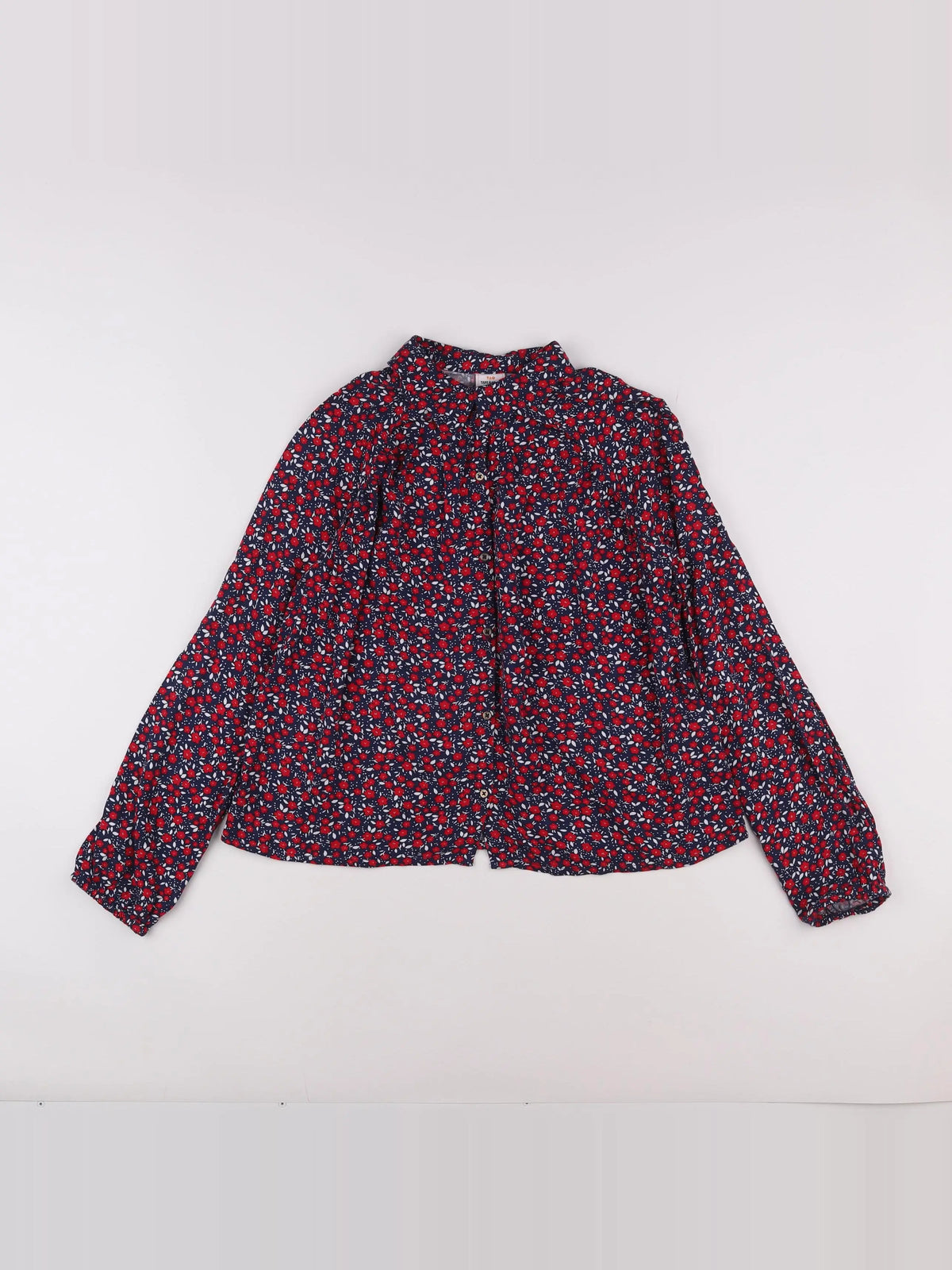 Tape à l'oeil - blouse bleu, rouge - 12 ans