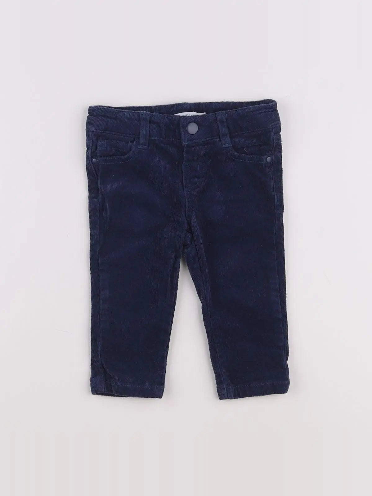 Boutchou - pantalon bleu - 6 mois