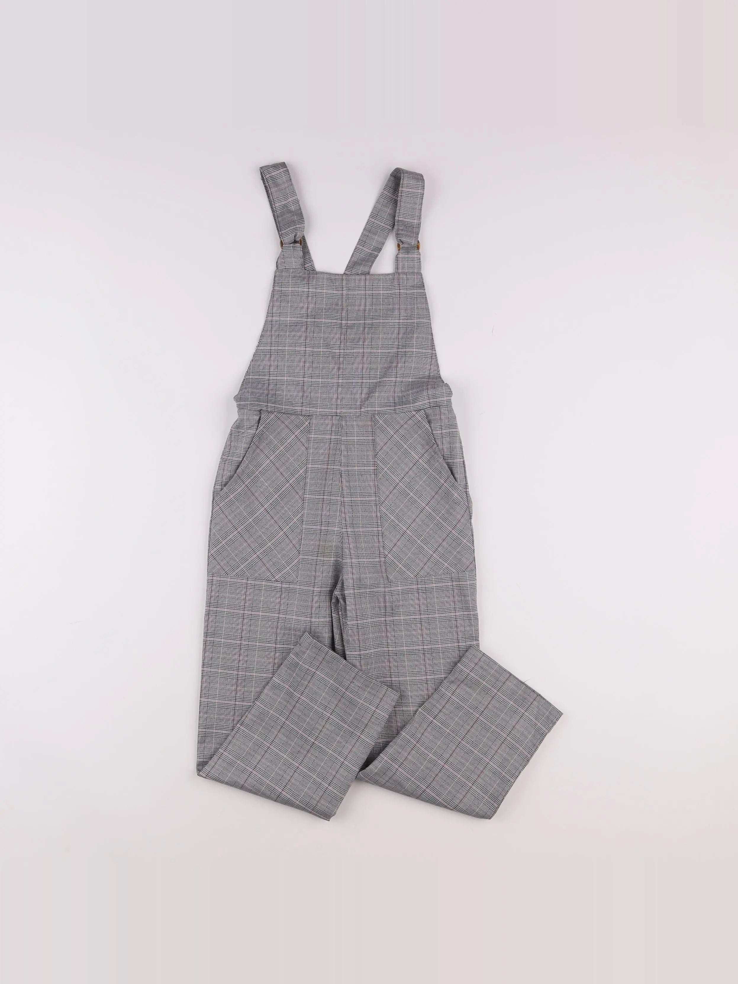 Buissonnière - salopette gris - 8 ans