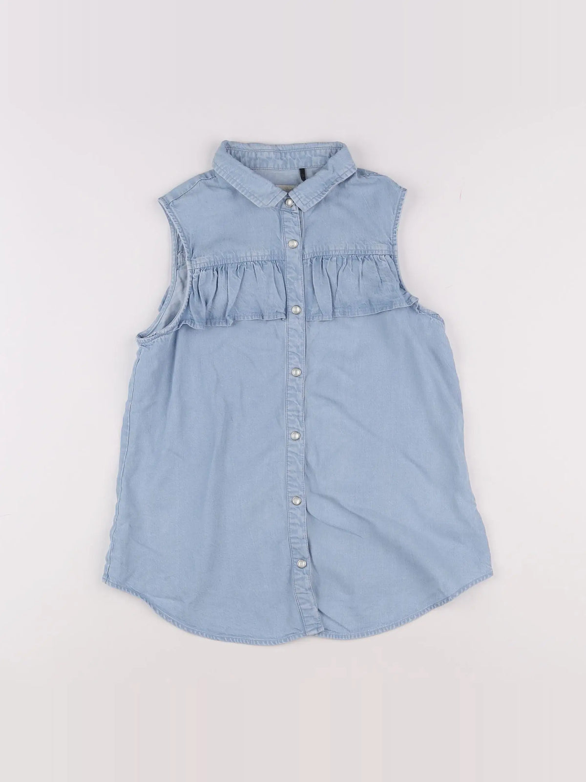 IKKS - blouse bleu - 12 ans
