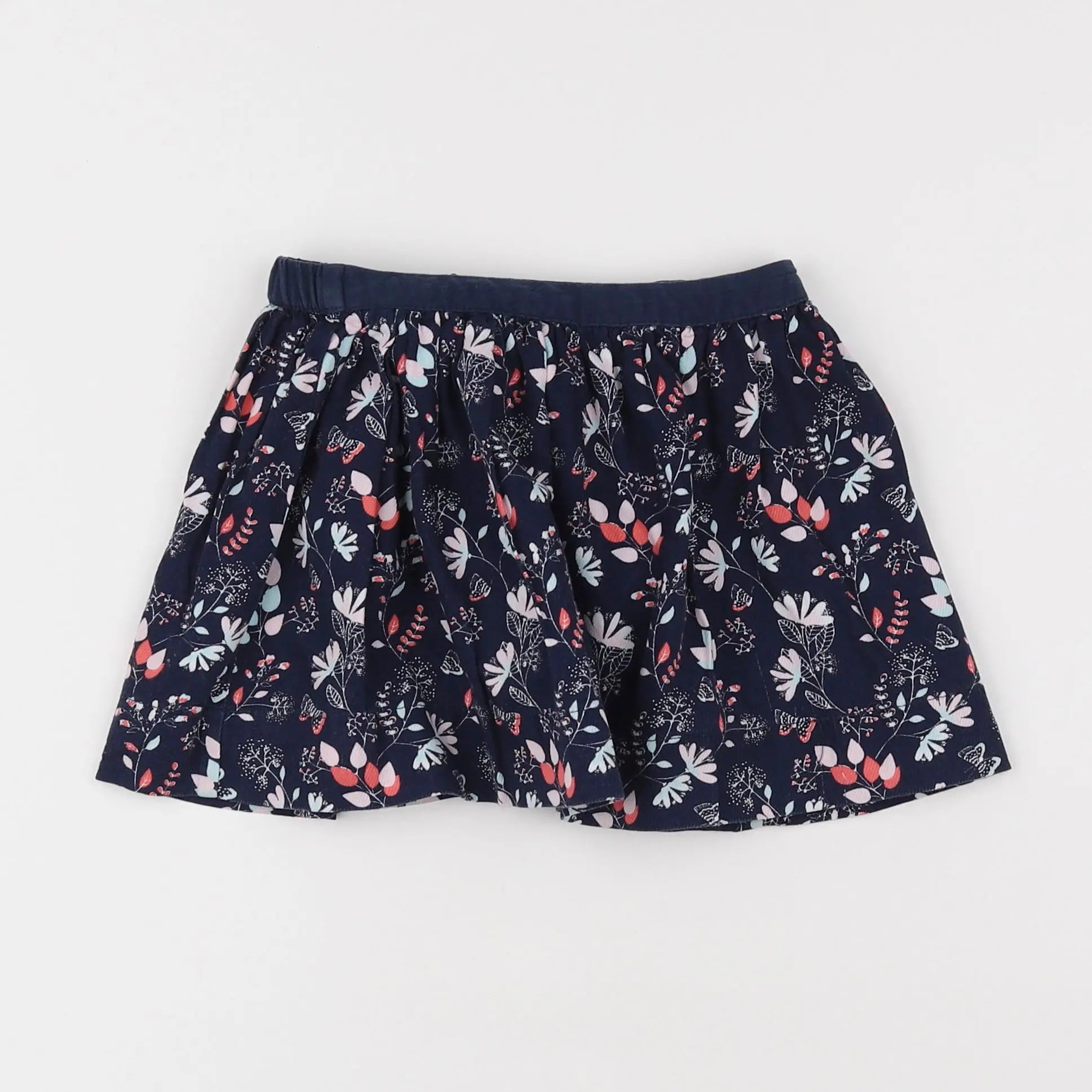 Vertbaudet - jupe réversible multicolore - 4 ans