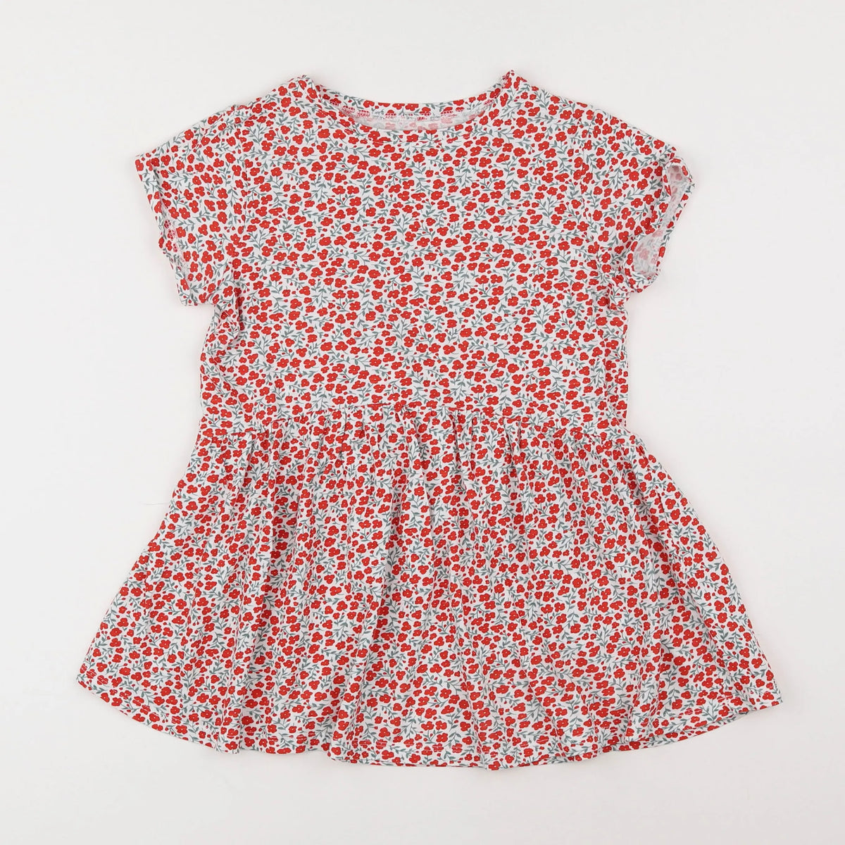 Vertbaudet - robe multicolore - 8 ans