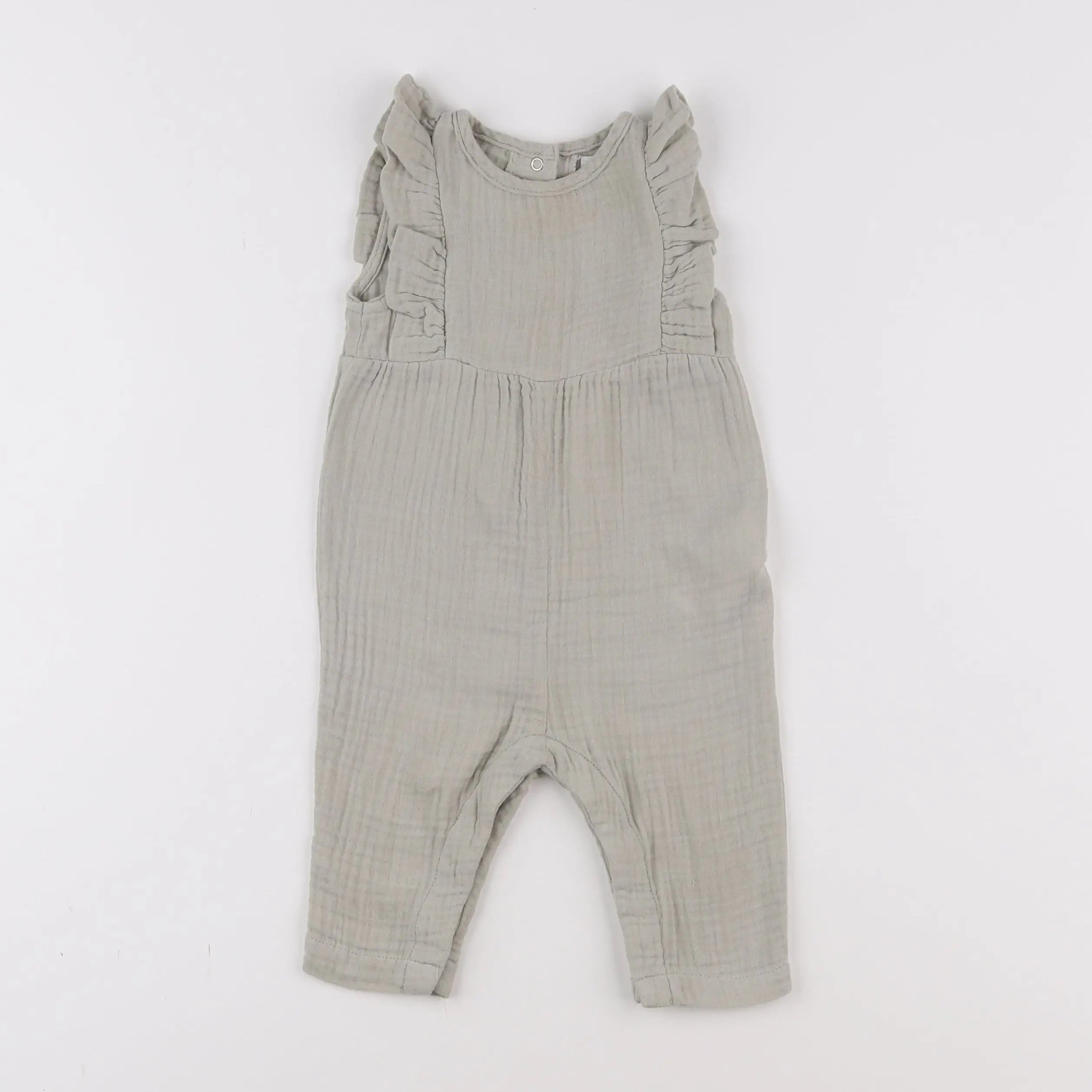 Vertbaudet - combinaison vert - 6 mois