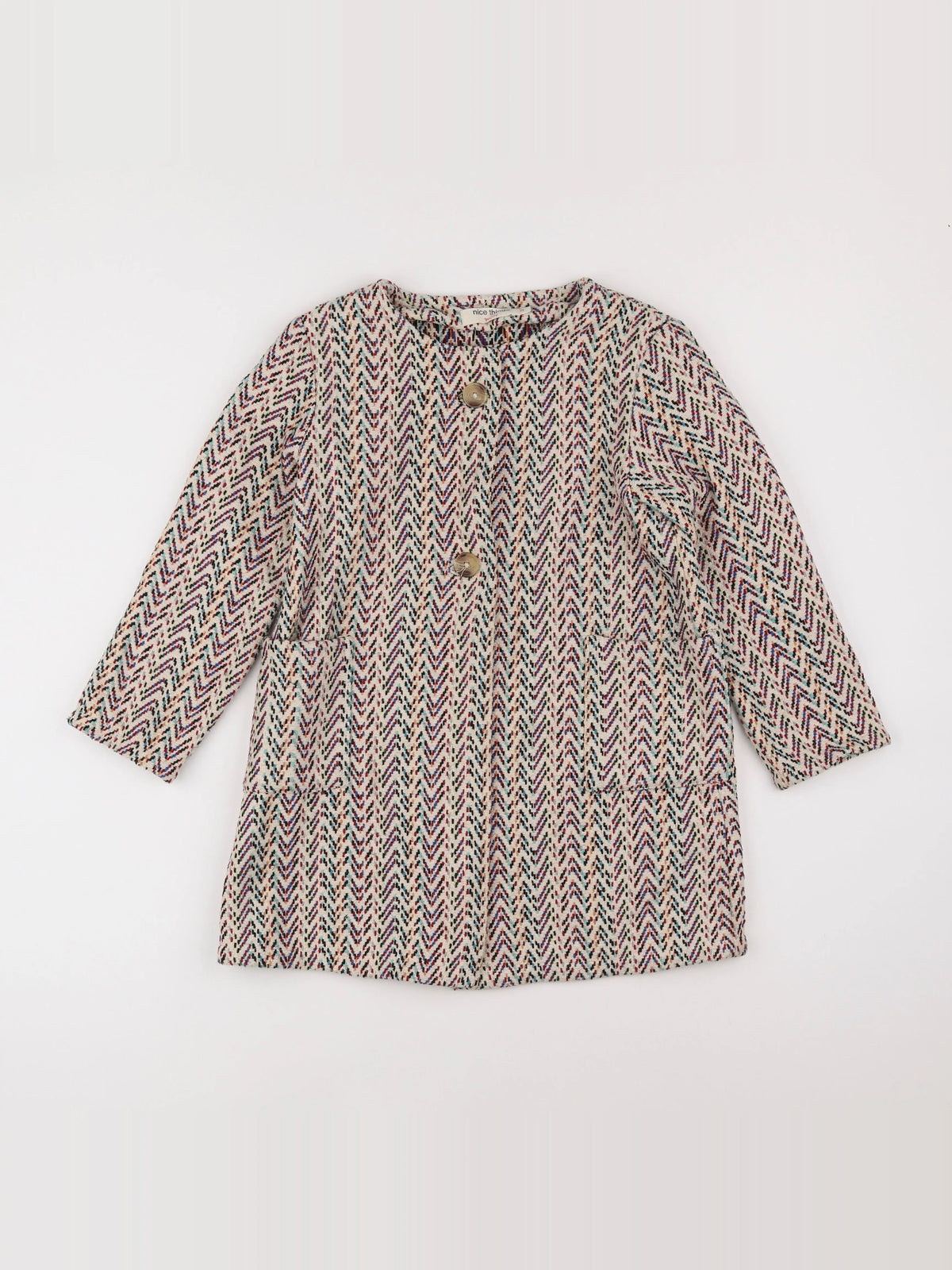Nice Things - veste beige - 8 ans