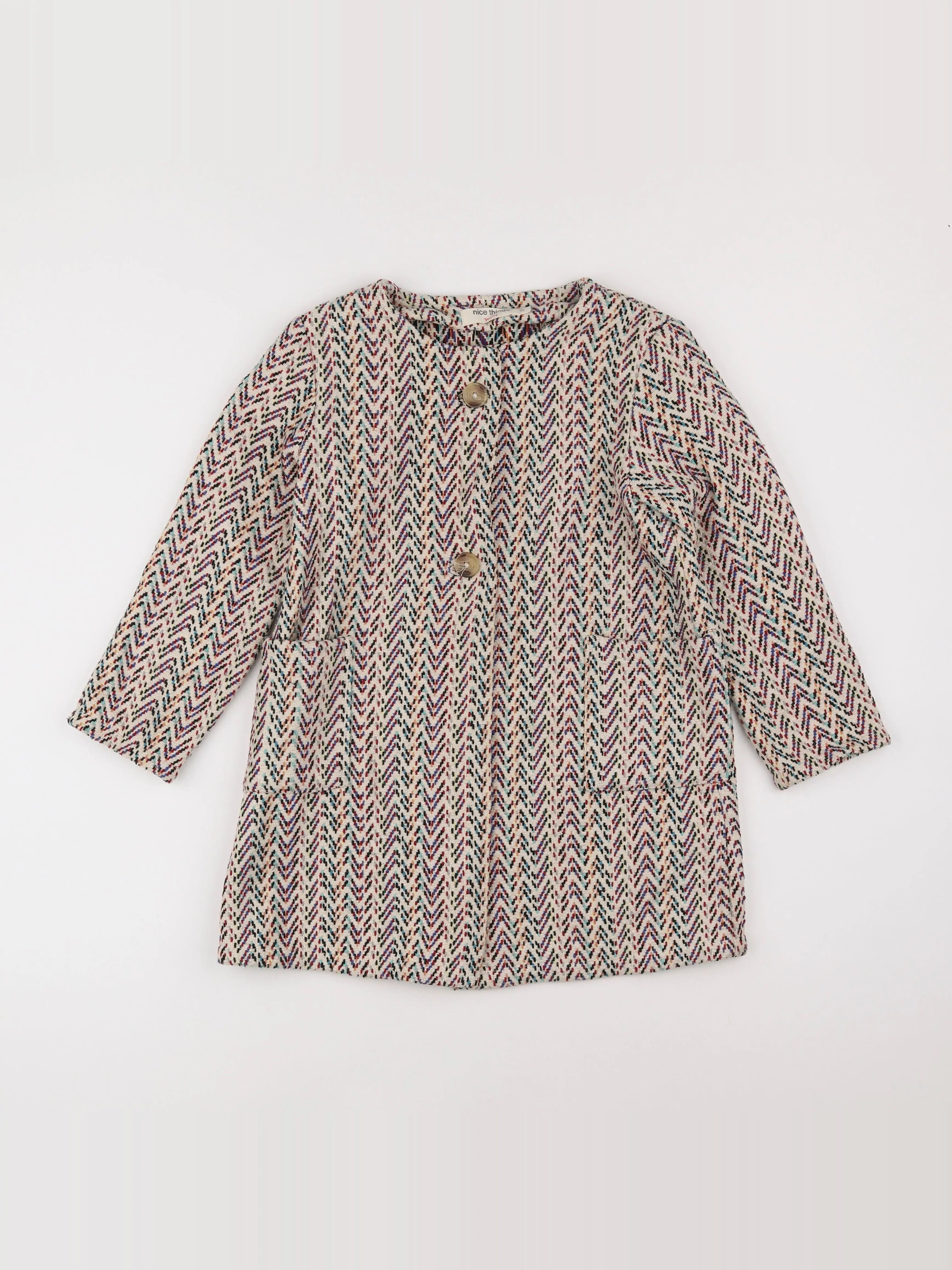 Nice Things - veste beige - 8 ans