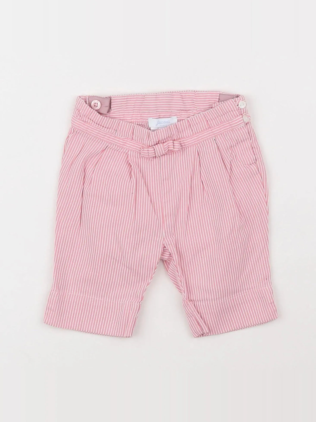 Jacadi - pantacourt rose - 6 mois