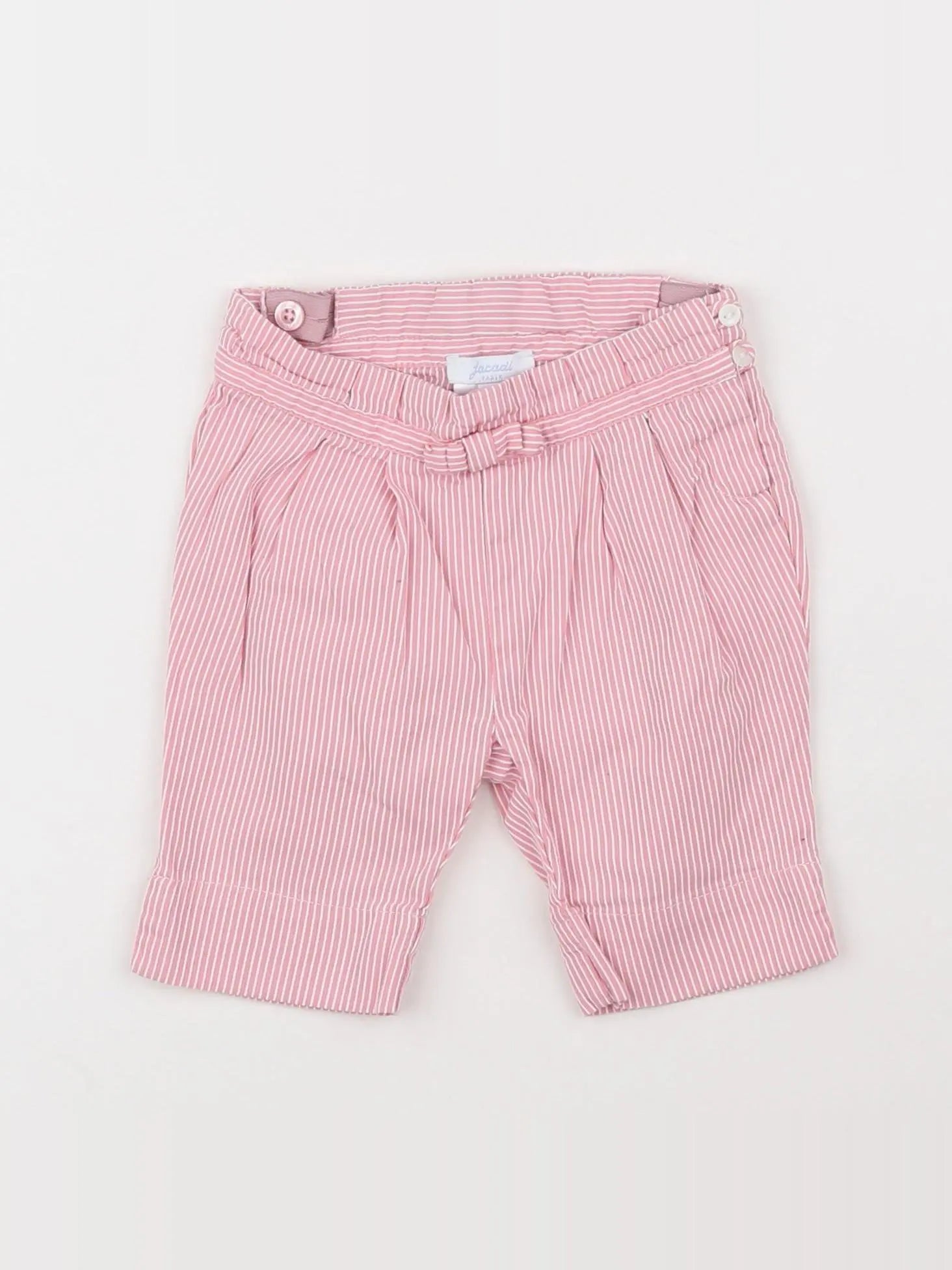 Jacadi - pantacourt rose - 6 mois