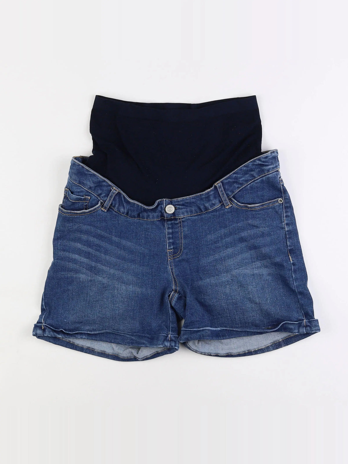 Vertbaudet - short grossesse bleu - 38