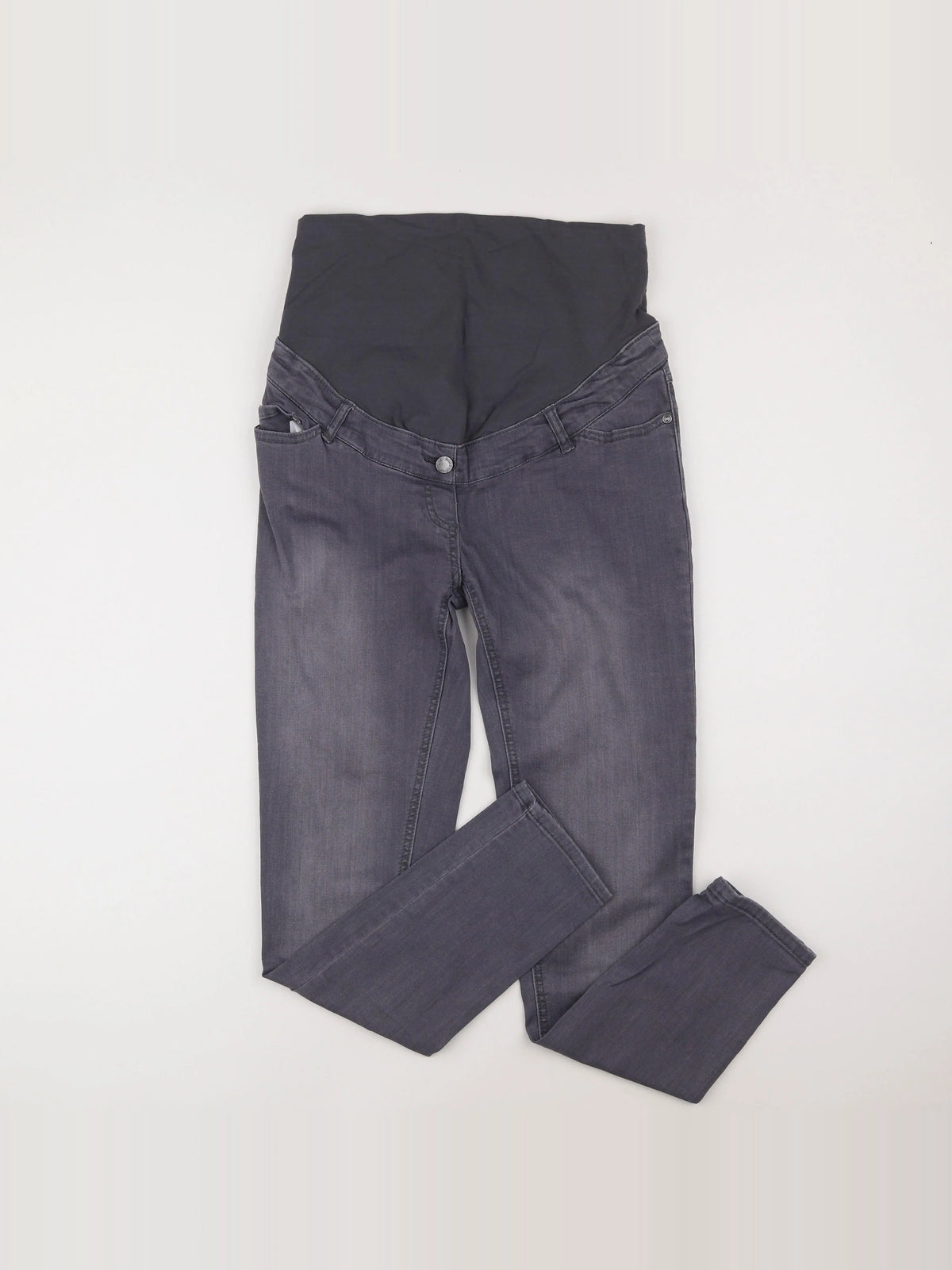 Vertbaudet - jean grossesse gris - 40