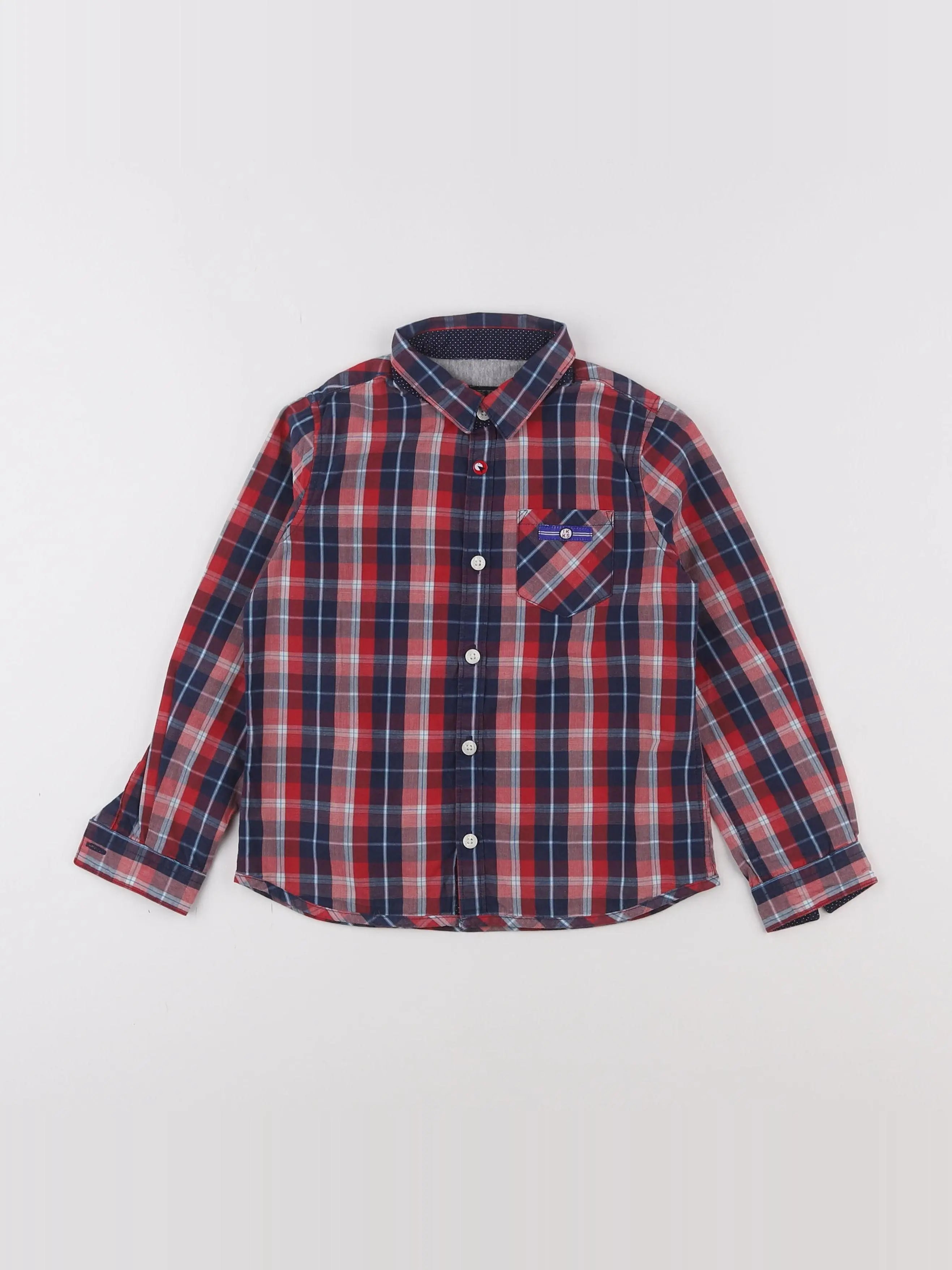 IKKS - chemise bleu - 4 ans