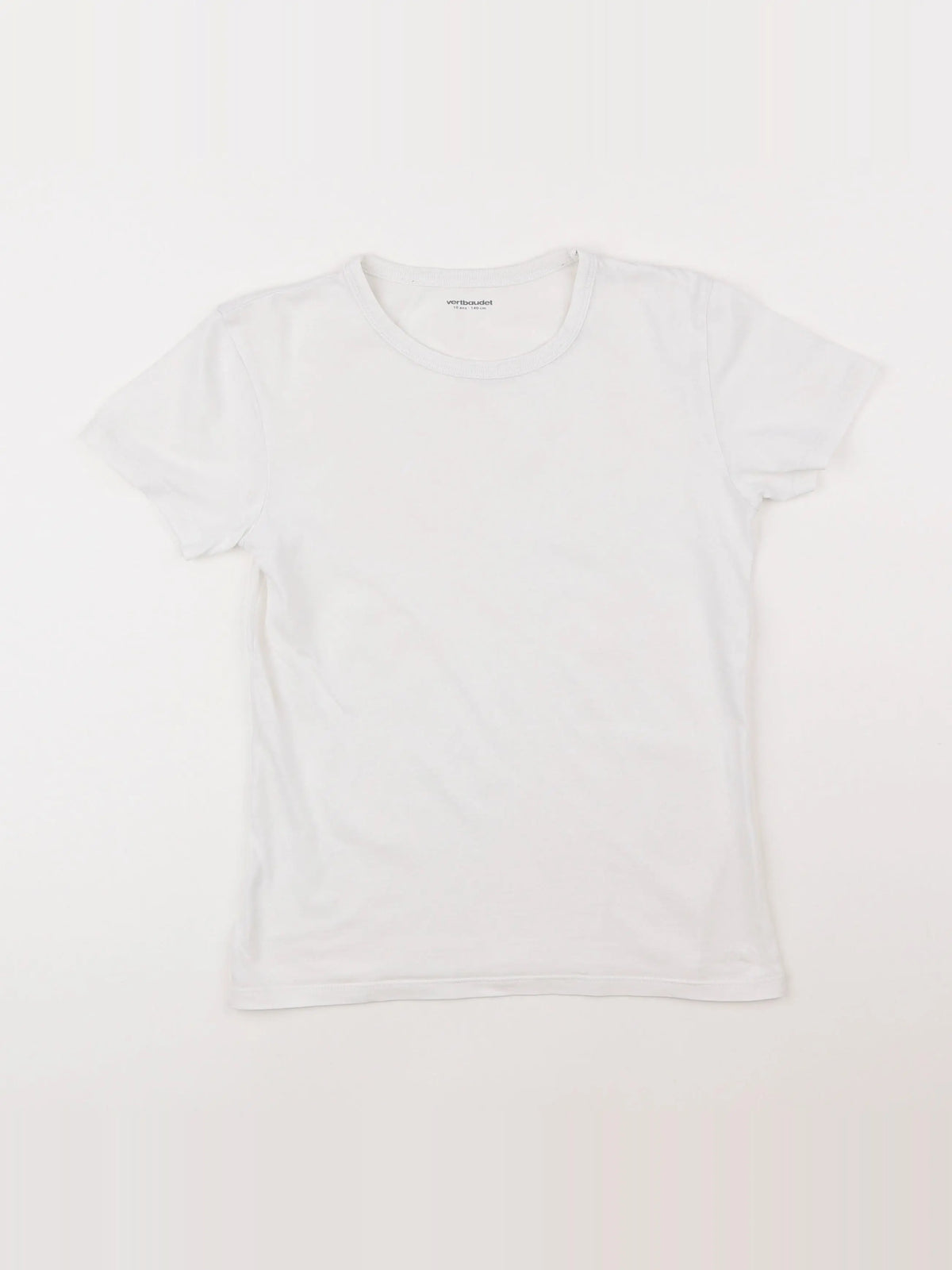 Vertbaudet - maillot de corps blanc - 10 ans