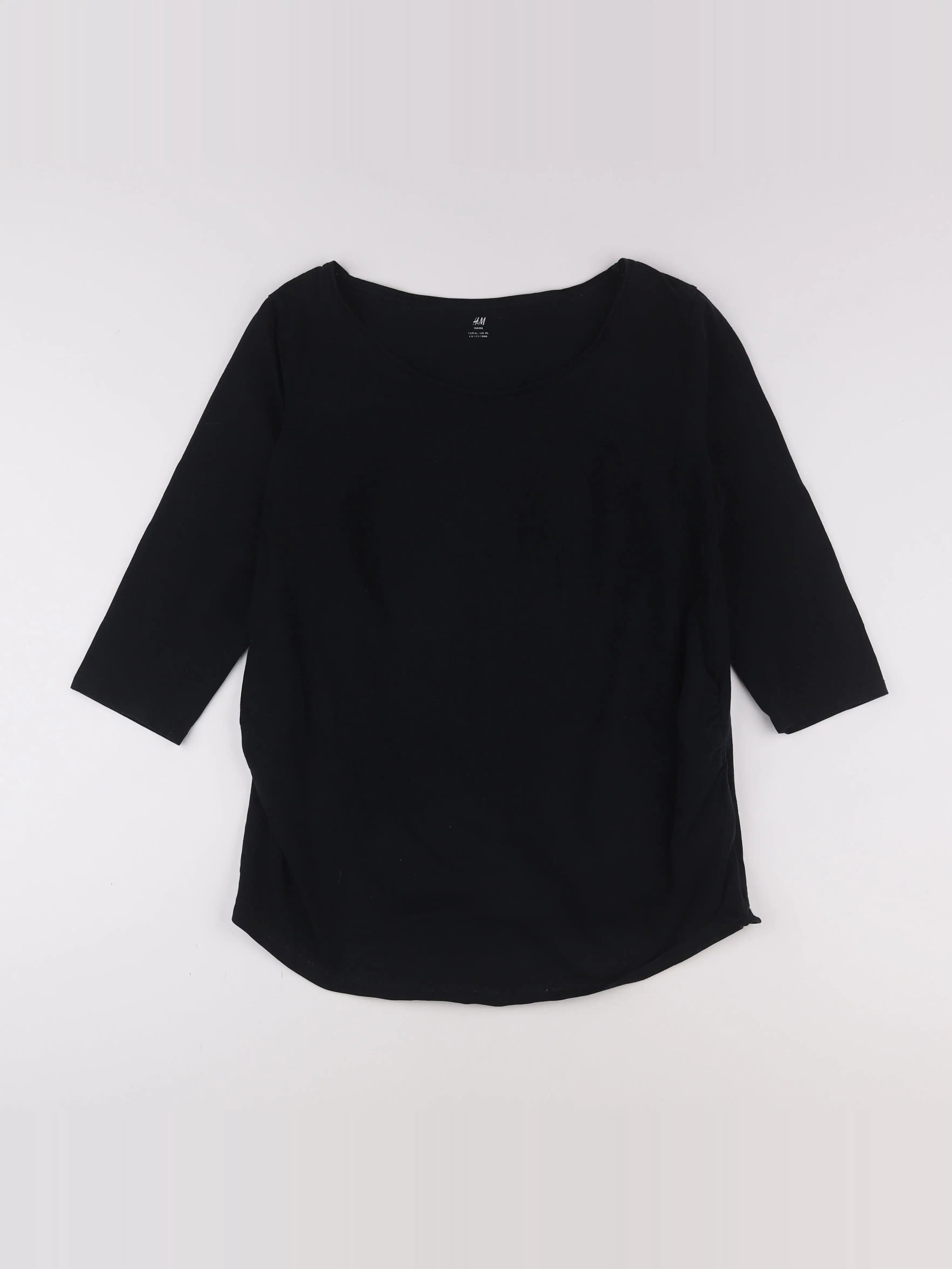 H&M - tee-shirt grossesse bleu - 46 à 48