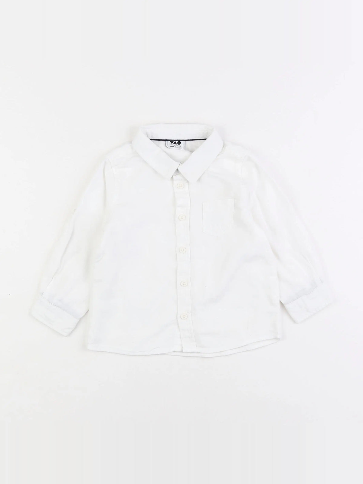 Tape à l'oeil - chemise blanc - 18 mois