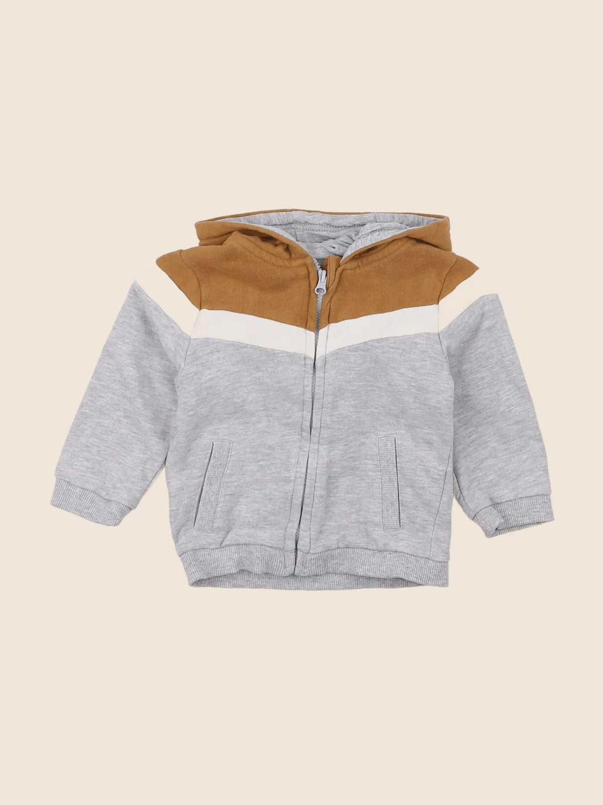 Vertbaudet - sweat multicolore - 12 mois