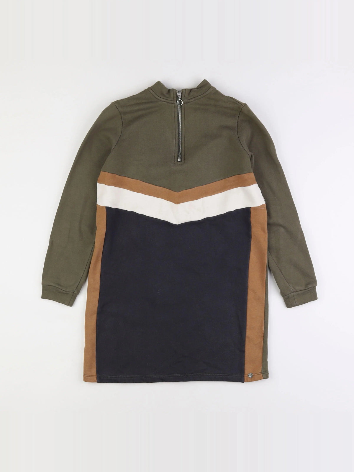 IKKS - robe vert, noir - 12 ans