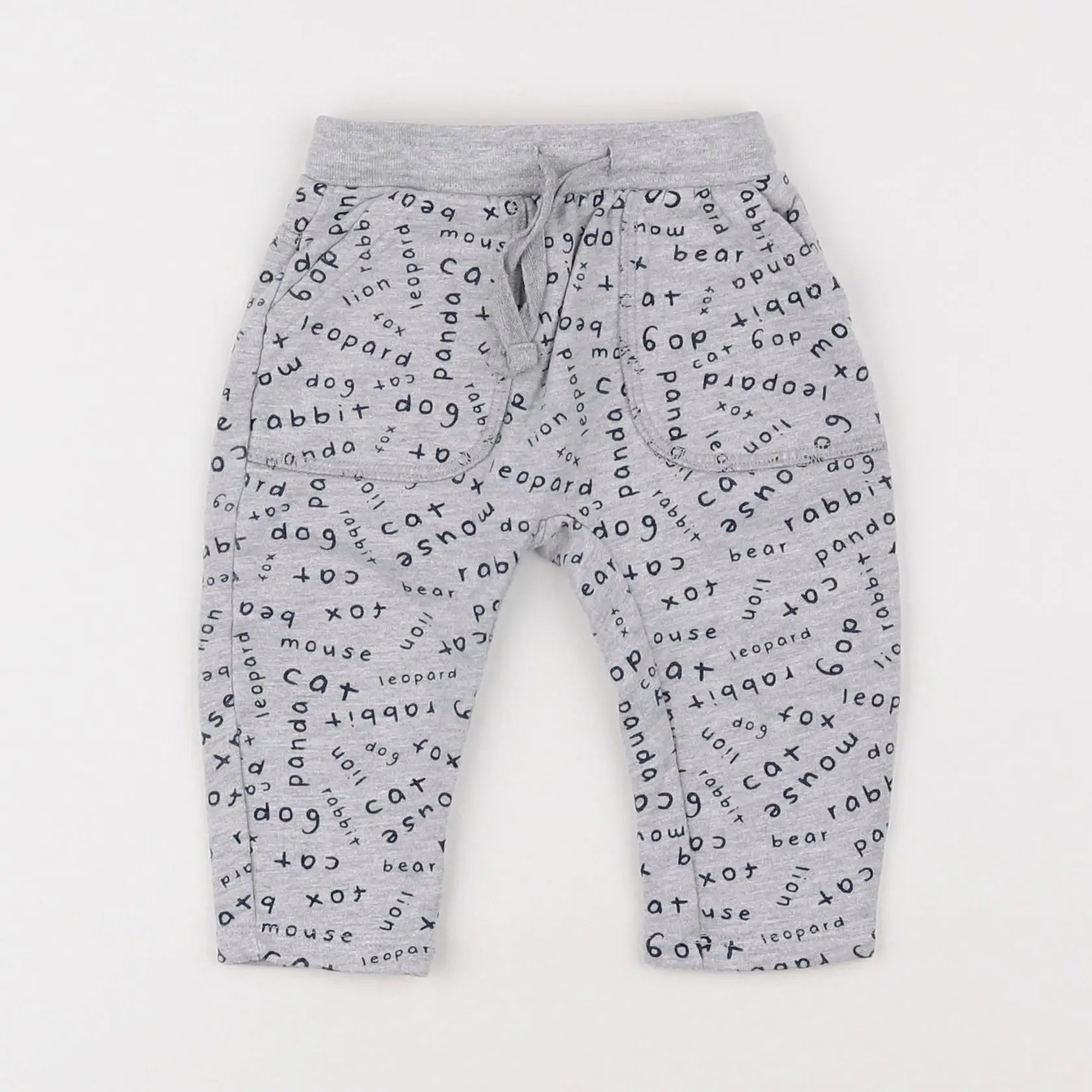 Vertbaudet - jogging gris - 3 mois